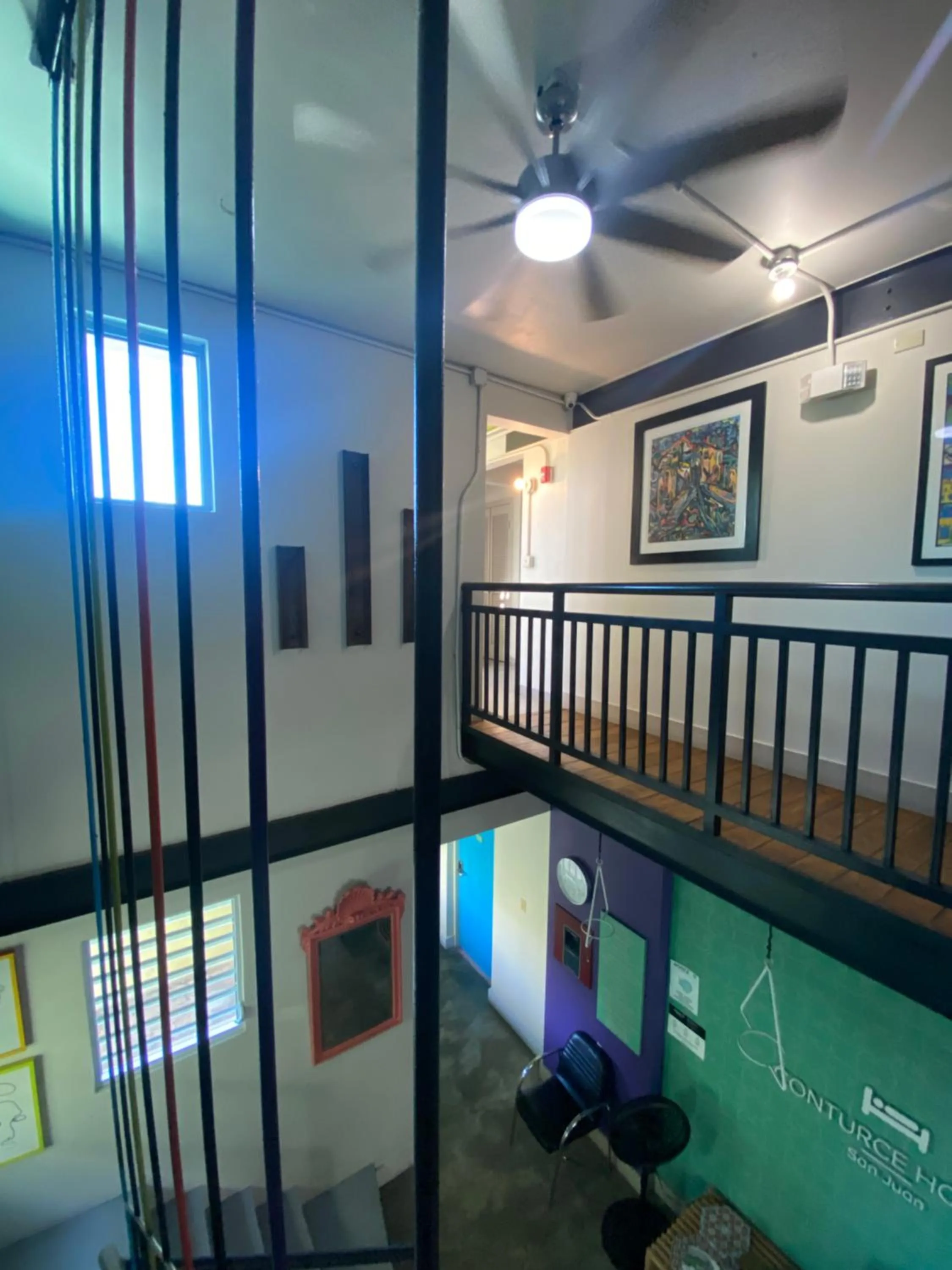 Living room in Conturce Hostel