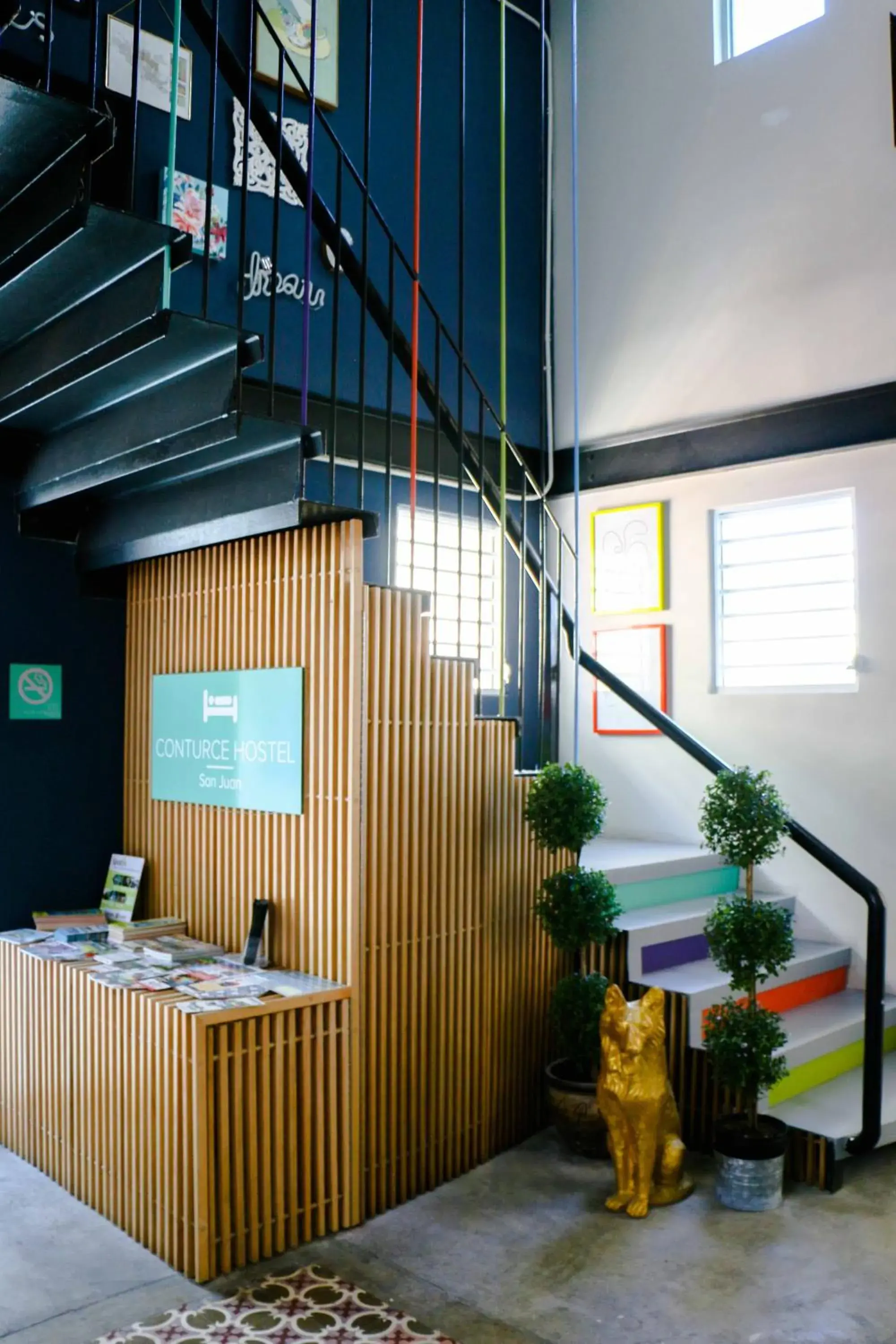 Property building in Conturce Hostel Property building in Conturce Hostel