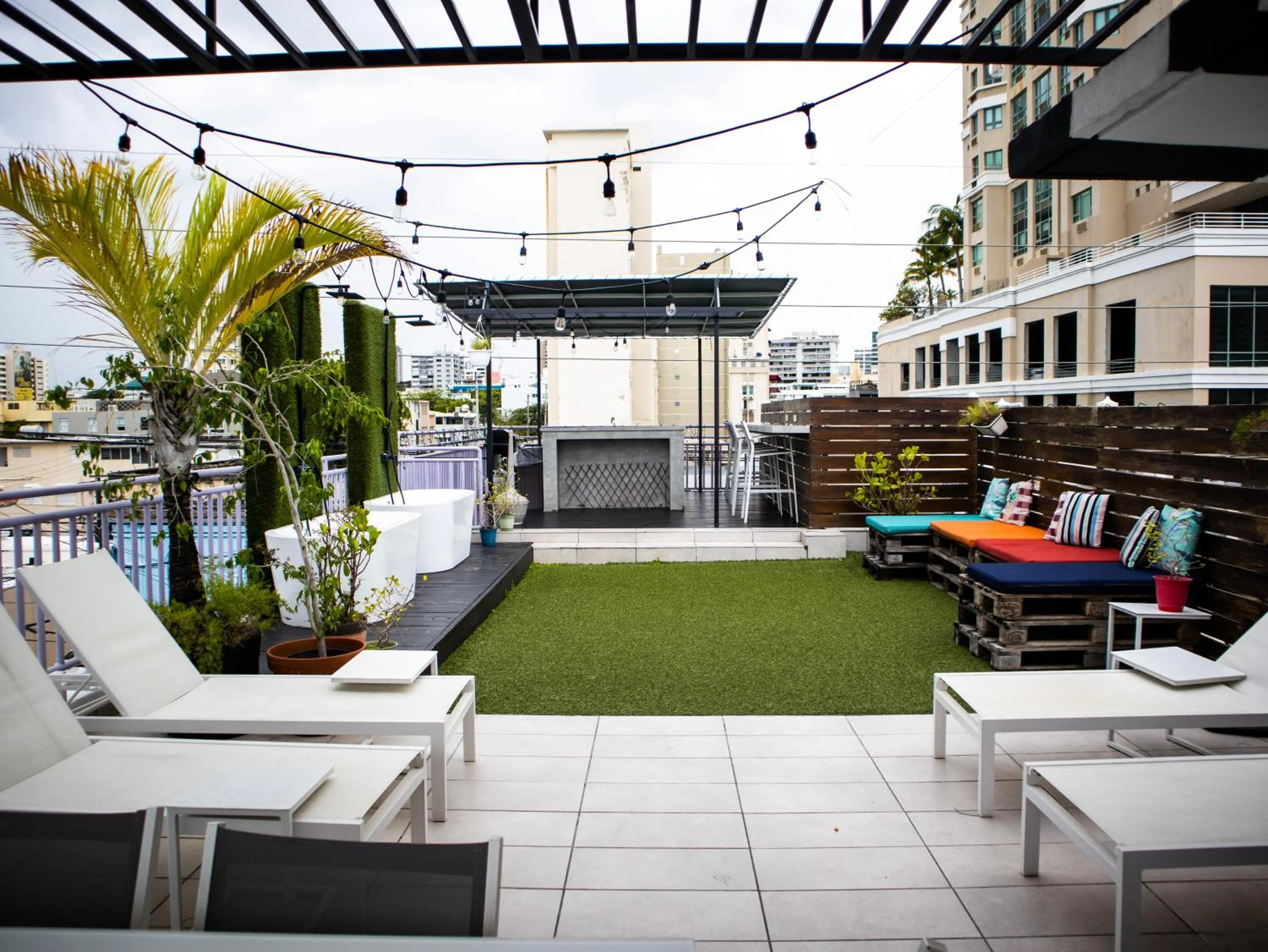 Balcony/Terrace in Conturce Hostel