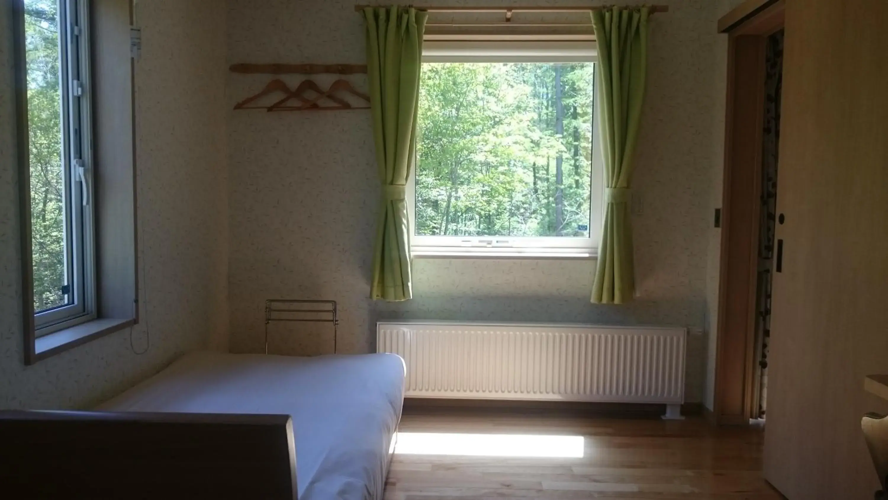 Garden view, Bed in Ituka Furano e Garden view, Bed in Ituka Furano e