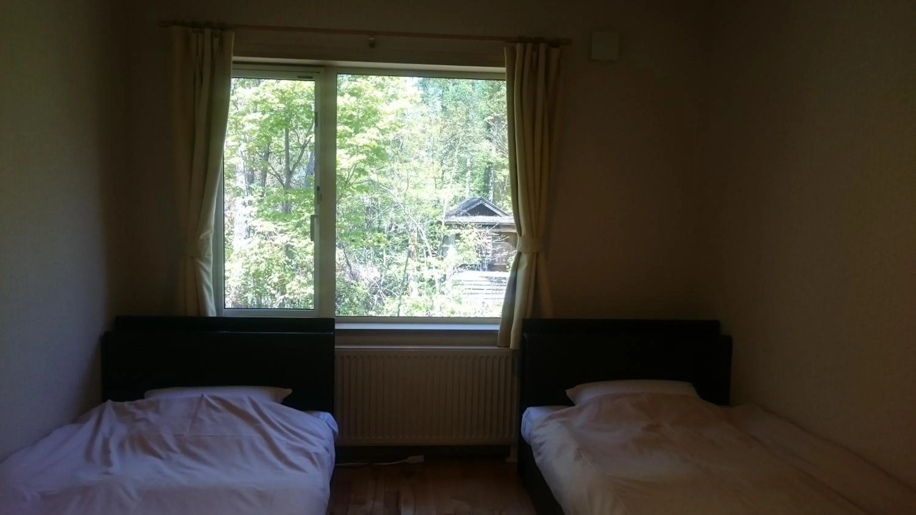 View (from property/room), Bed in Ituka Furano e
