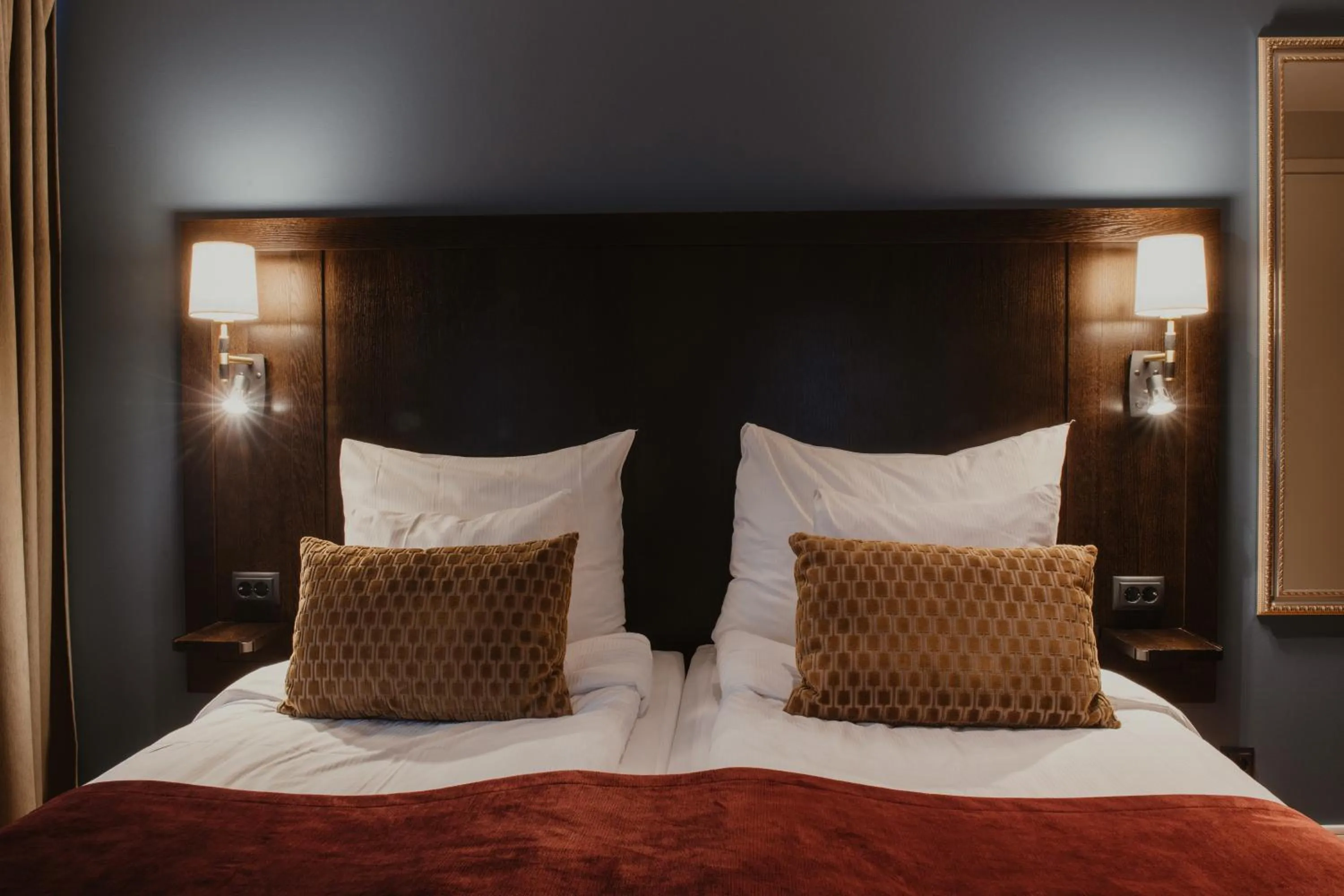 Bed in Home Hotel Kung Oscar