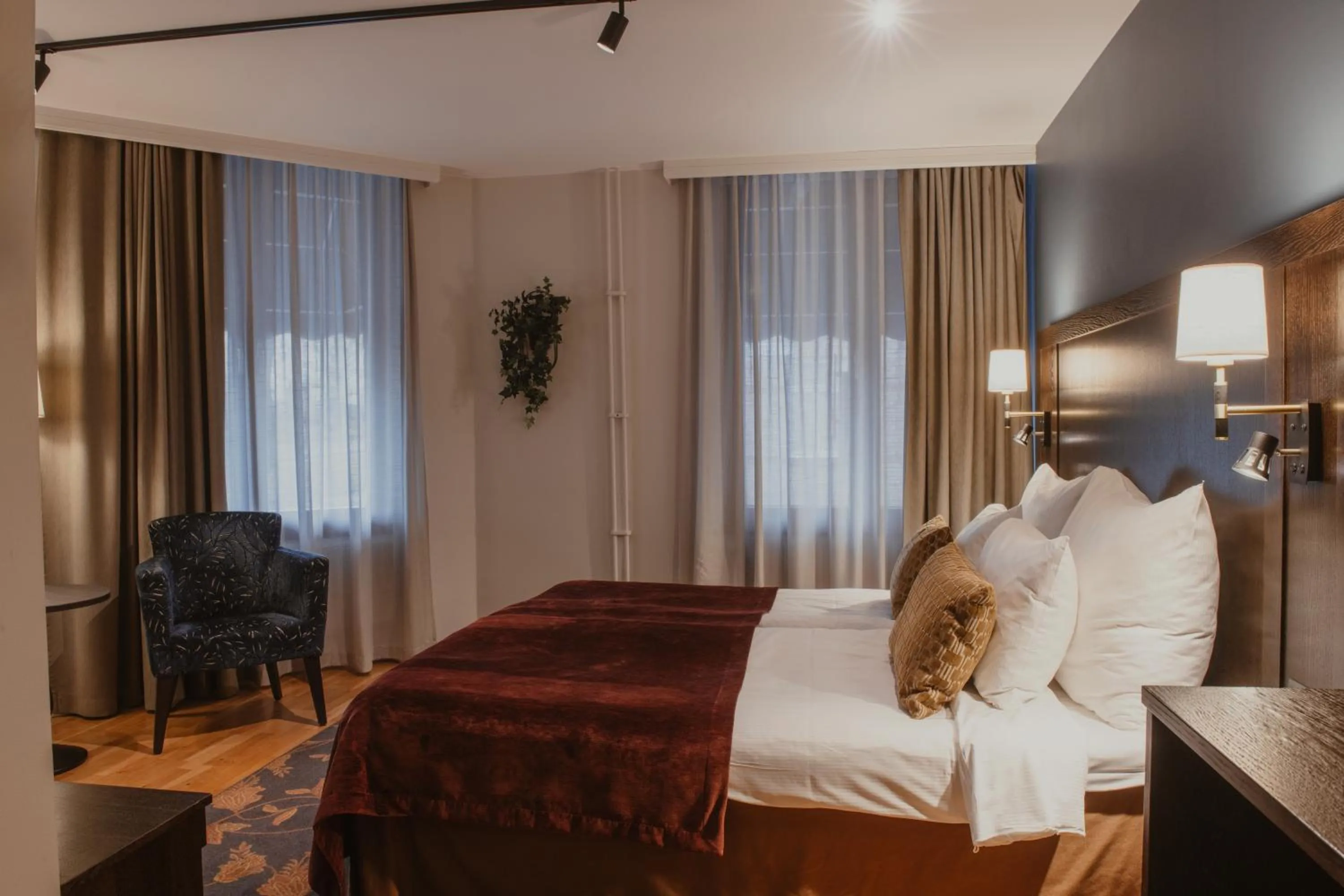 Bed in Home Hotel Kung Oscar