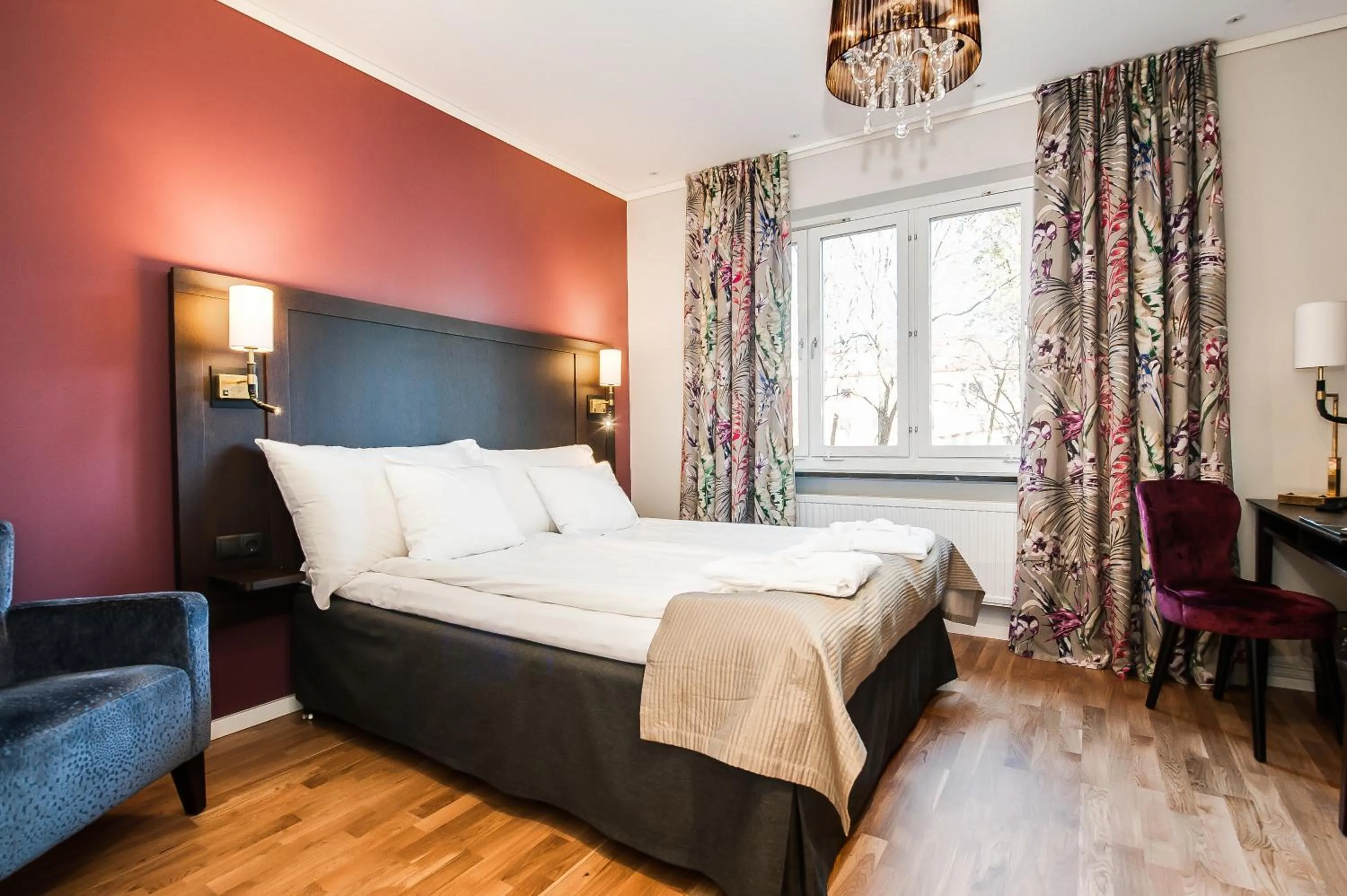 Bed in Home Hotel Kung Oscar