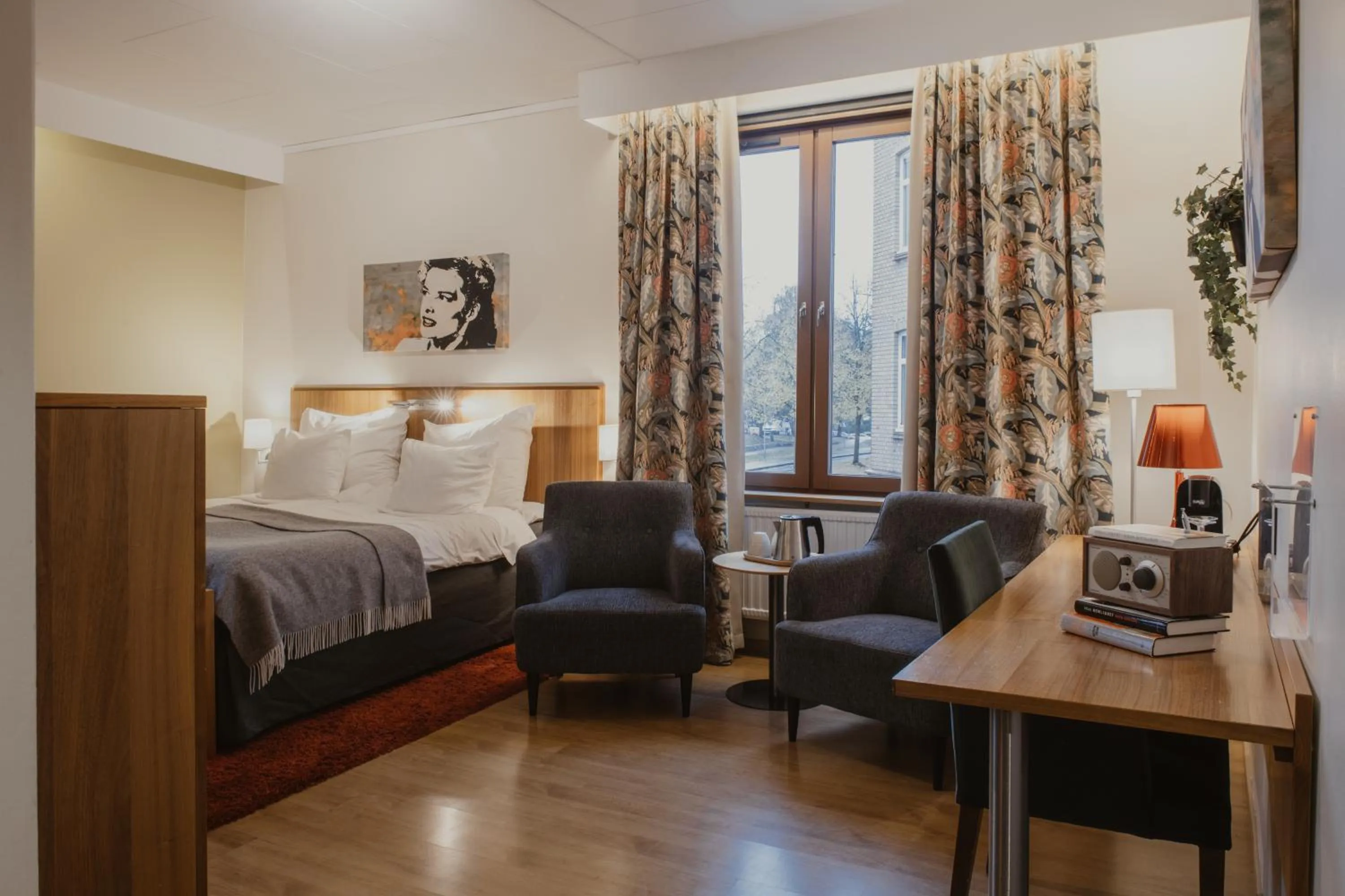 Bed in Home Hotel Kung Oscar