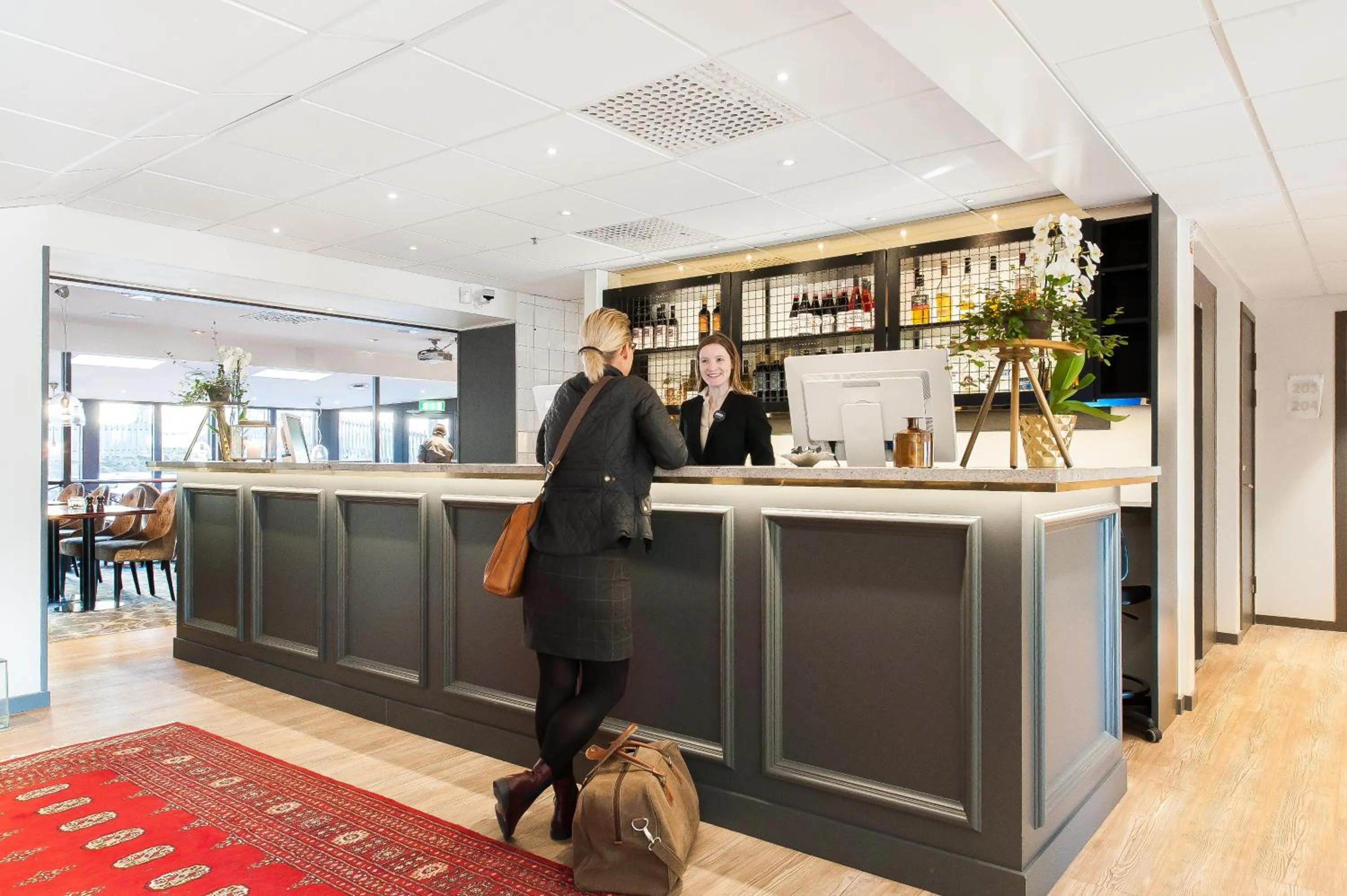 Lobby or reception in Home Hotel Kung Oscar