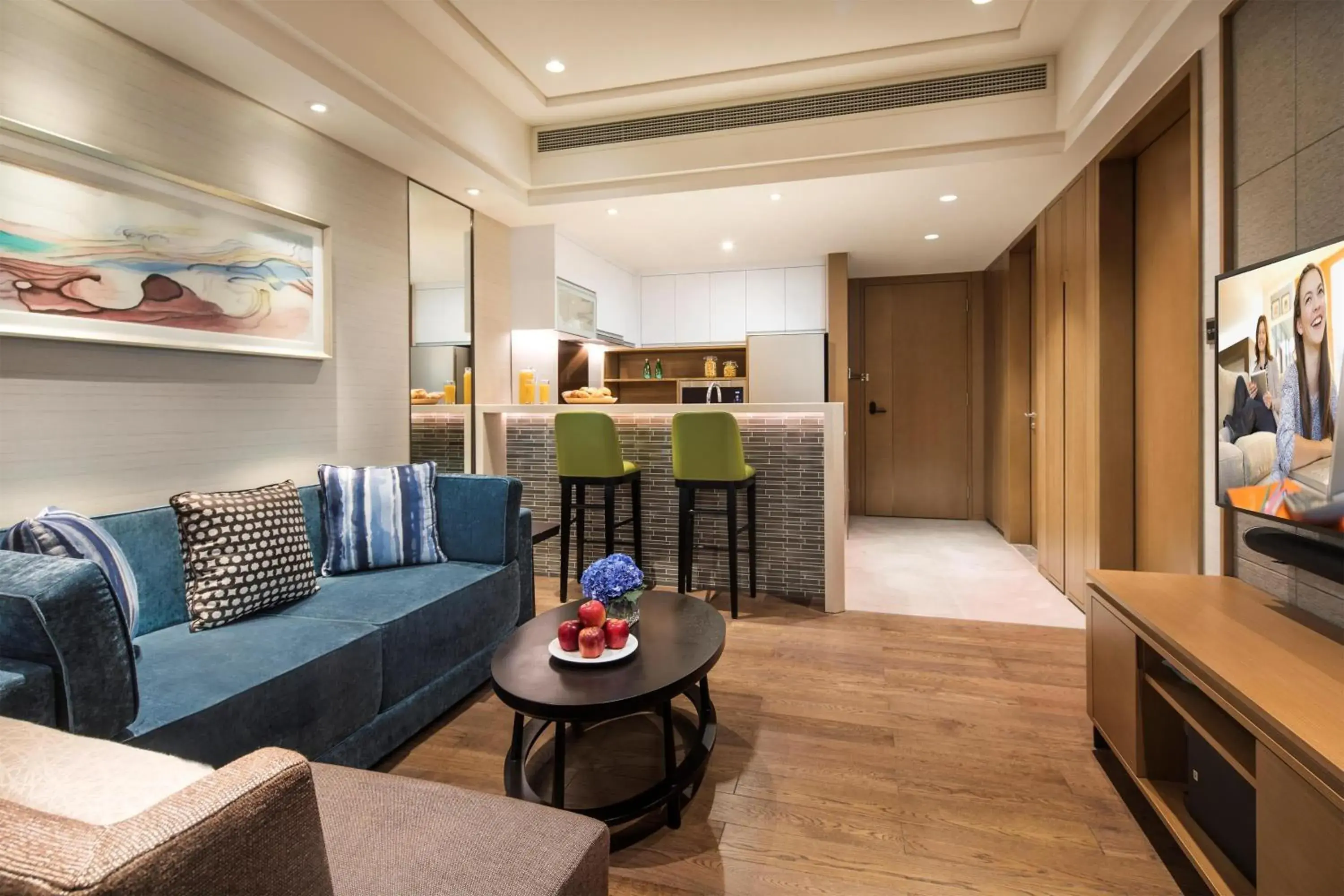 Bedroom in Somerset Swan Lake Hefei Bedroom in Somerset Swan Lake Hefei