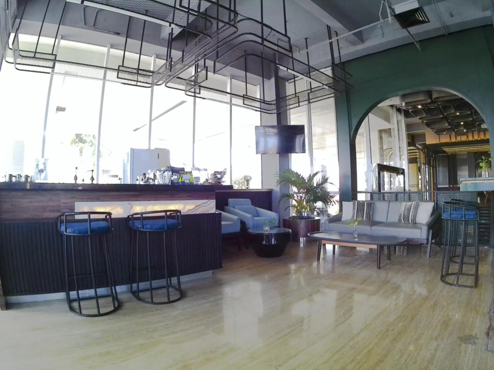 Lounge or bar in Luminor Hotel Jambi Kebun Jeruk By WH