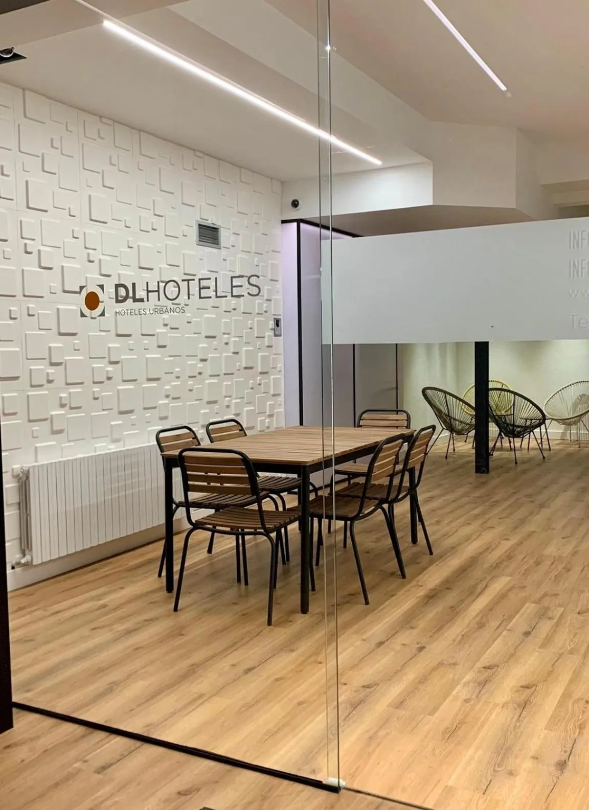 Seating area in Hotel DL Urban