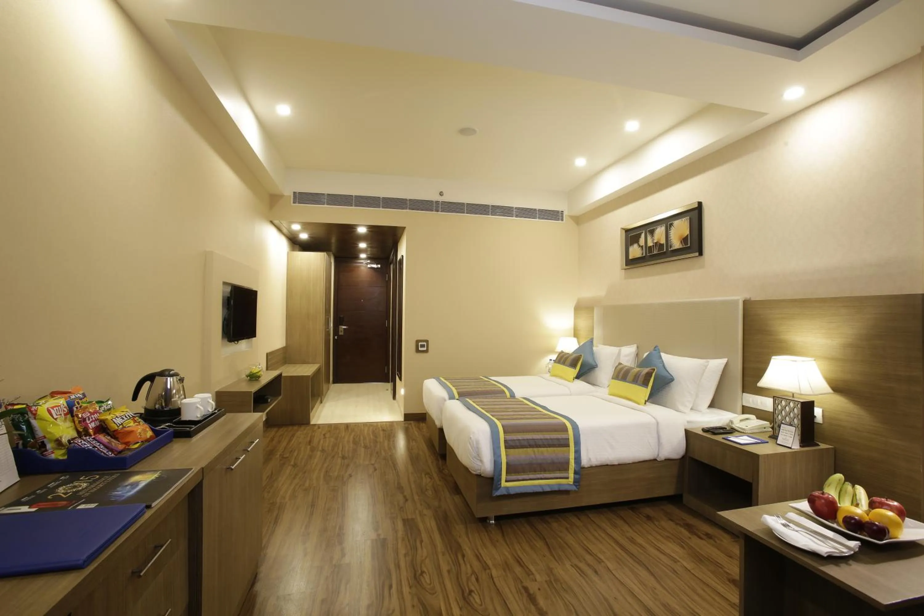 Bedroom in Golden Suites Gurgaon Inde Hotels