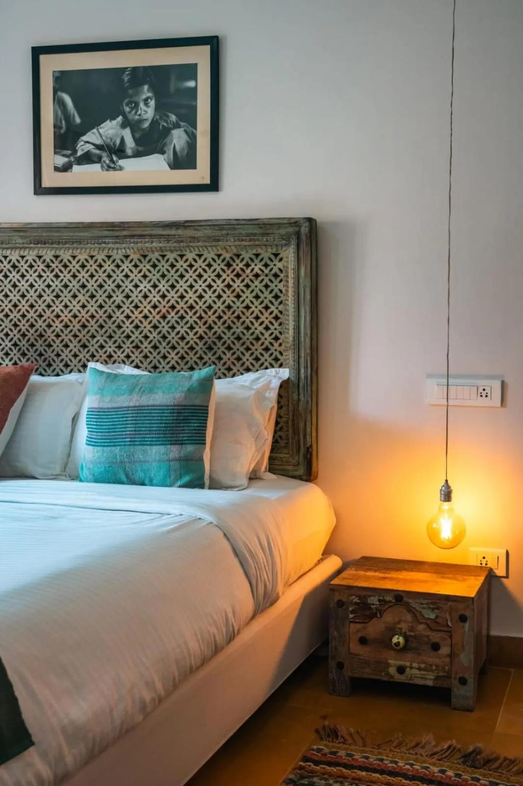 Bed in The Secret House - Adults Only Jaisalmer India