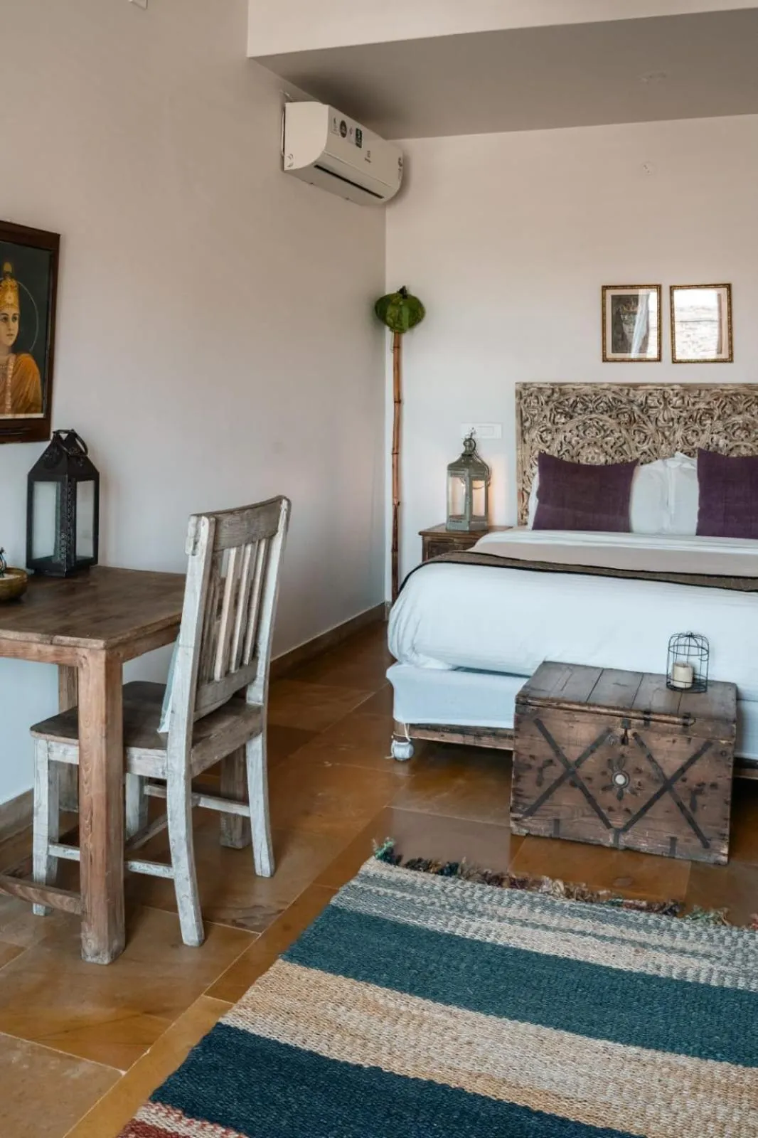 Bed in The Secret House - Adults Only Jaisalmer India