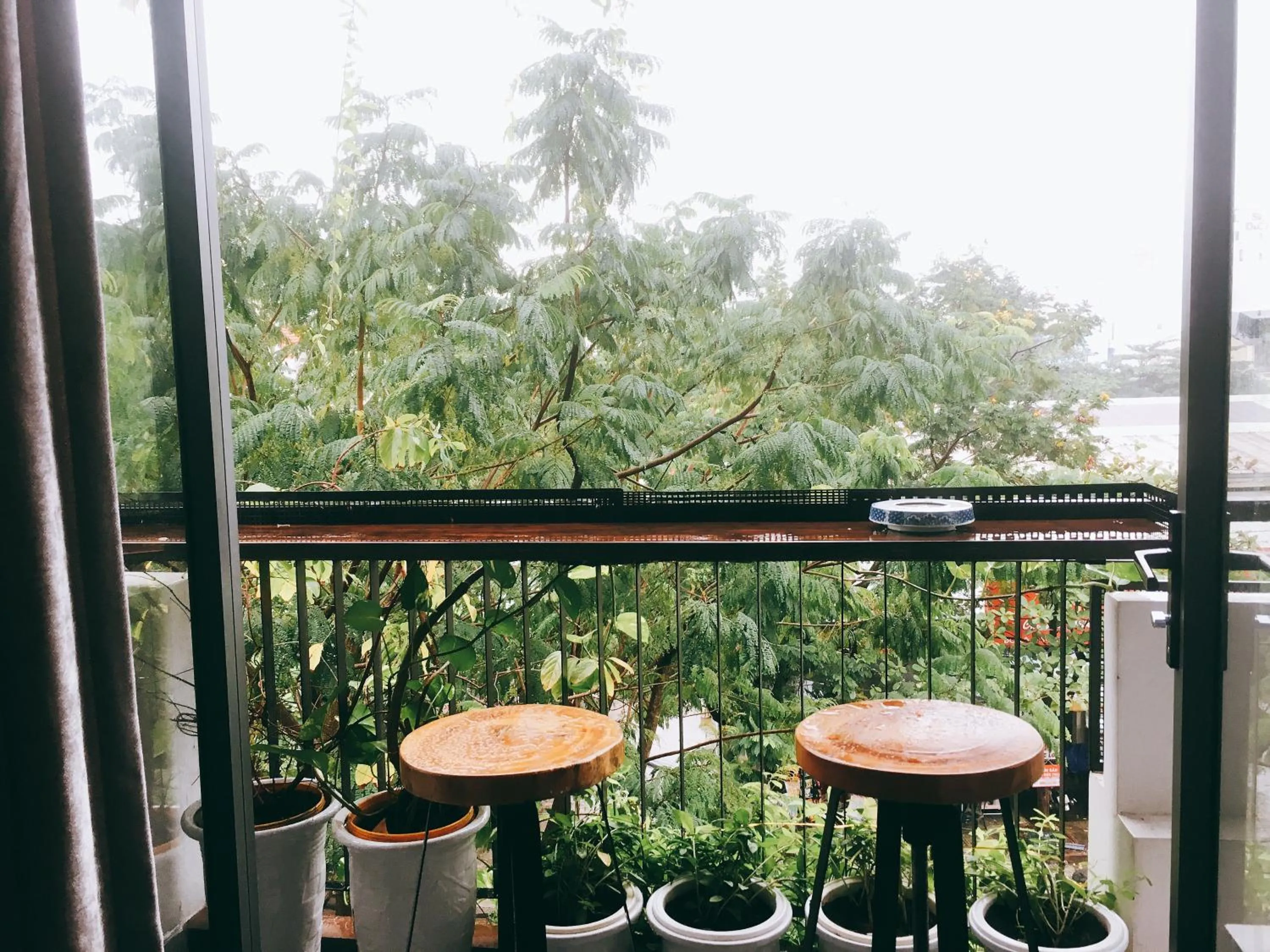 Balcony/Terrace in Kon-Tiki DaNang Hostel