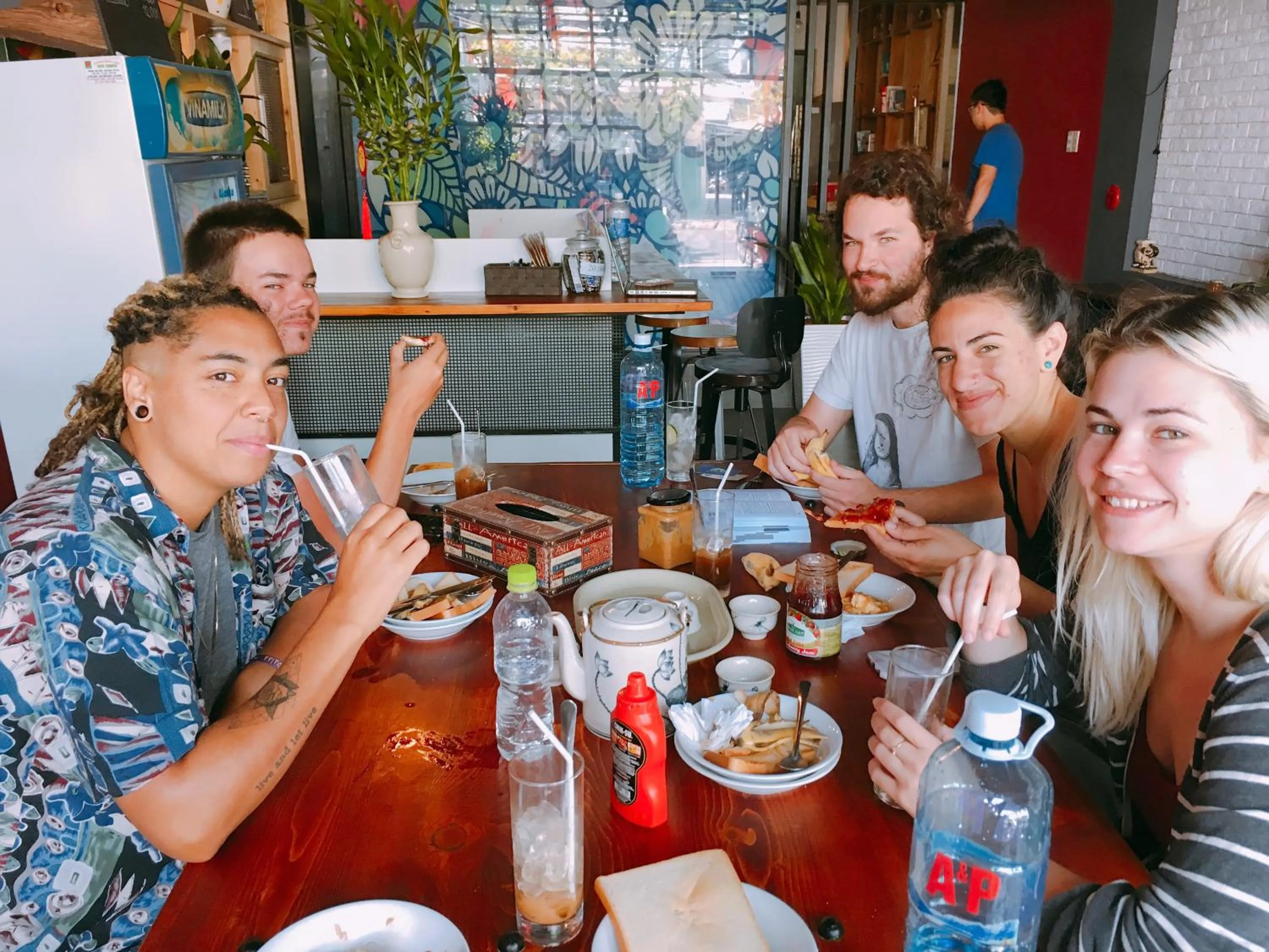 People in Kon-Tiki DaNang Hostel