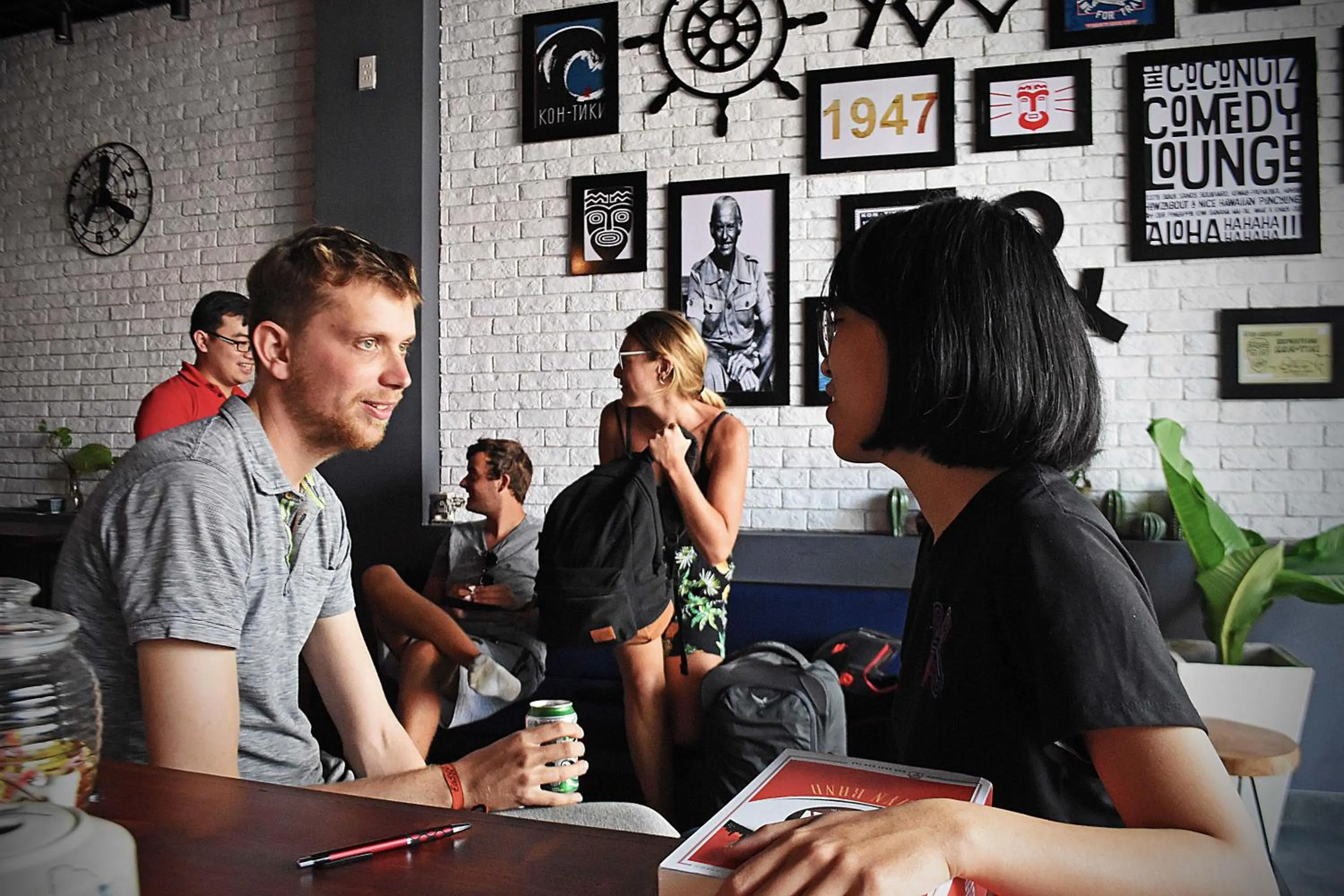 Staff in Kon-Tiki DaNang Hostel