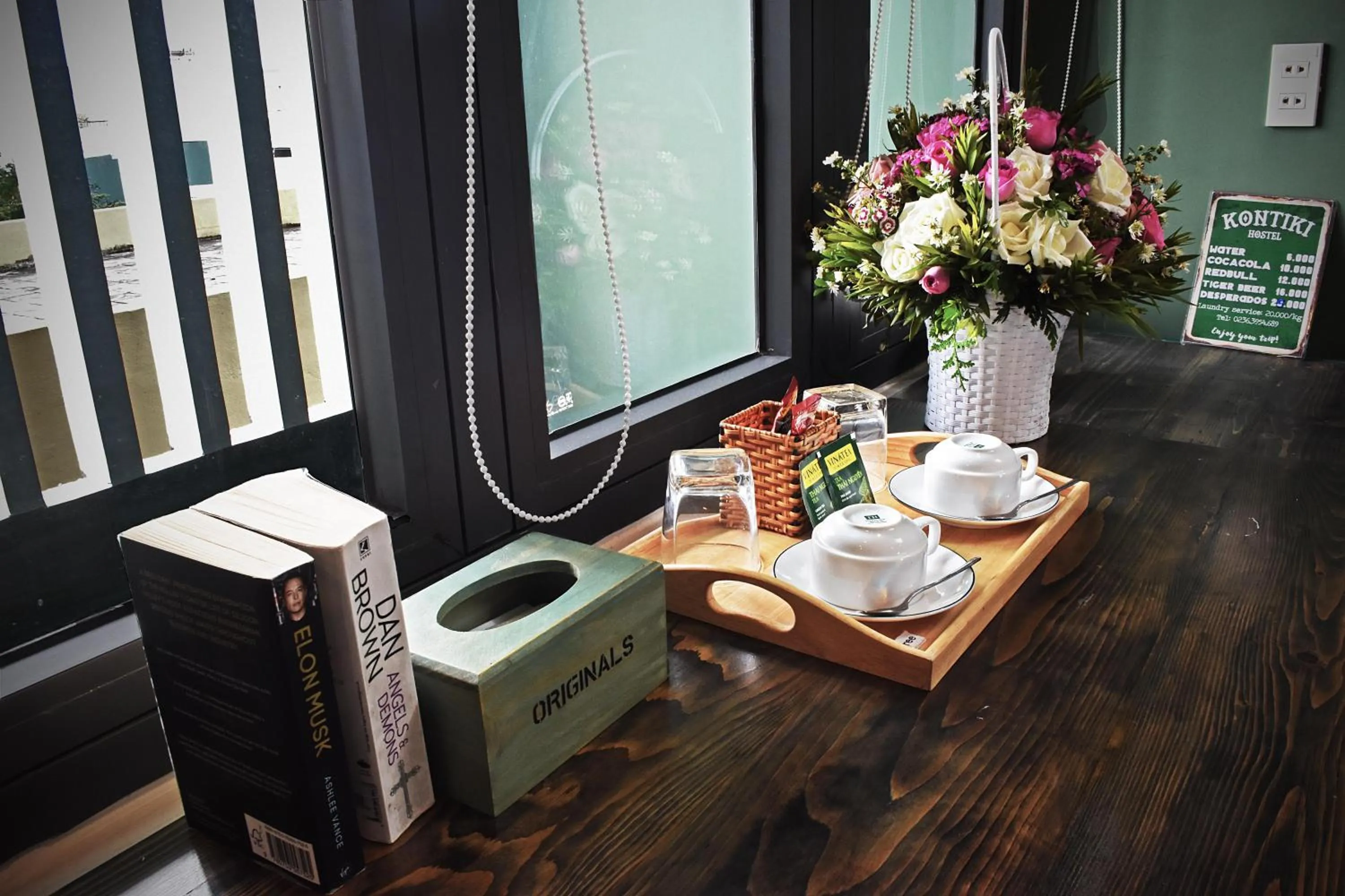 Coffee/tea facilities in Kon-Tiki DaNang Hostel