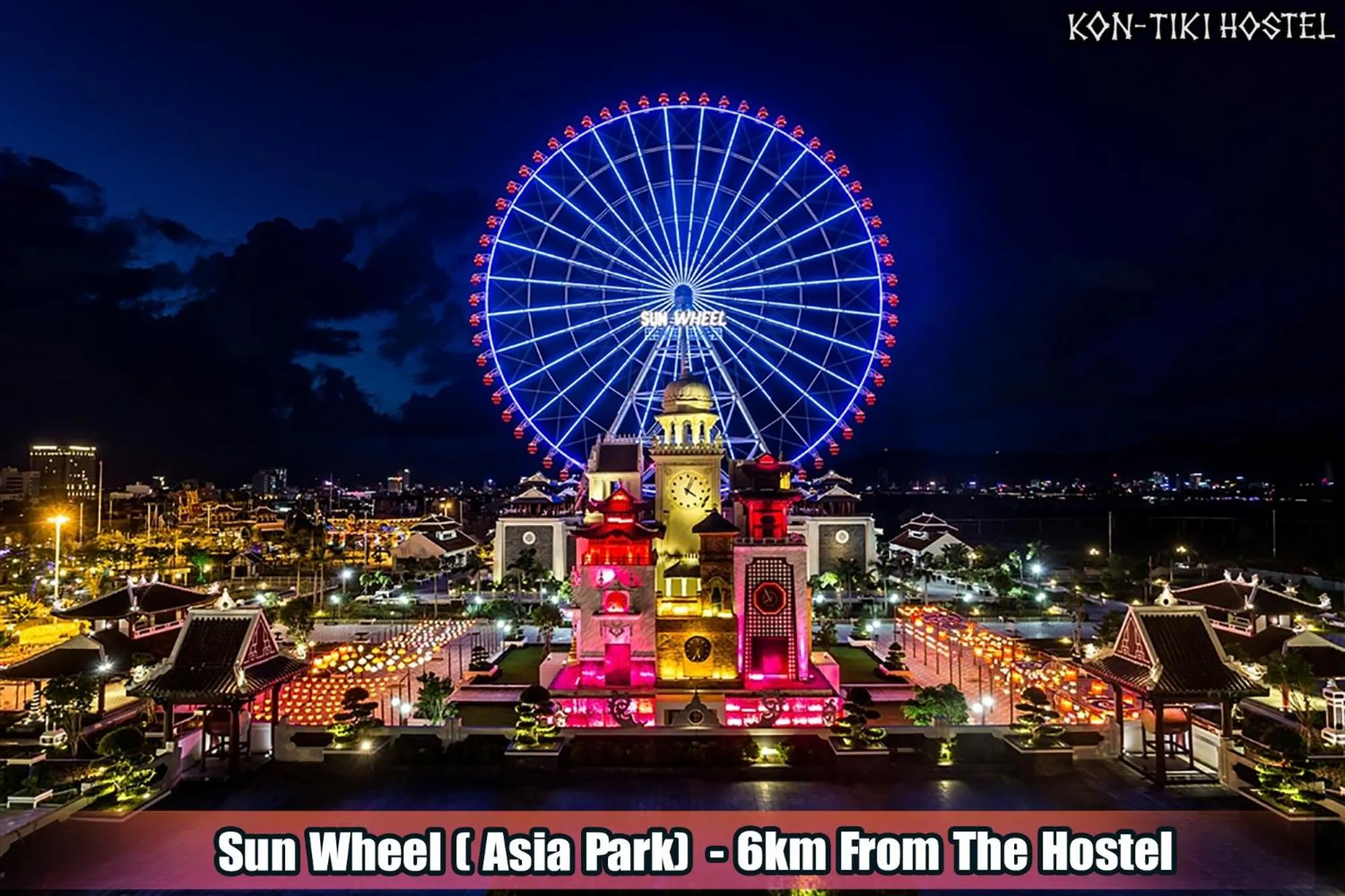 Nearby landmark in Kon-Tiki DaNang Hostel