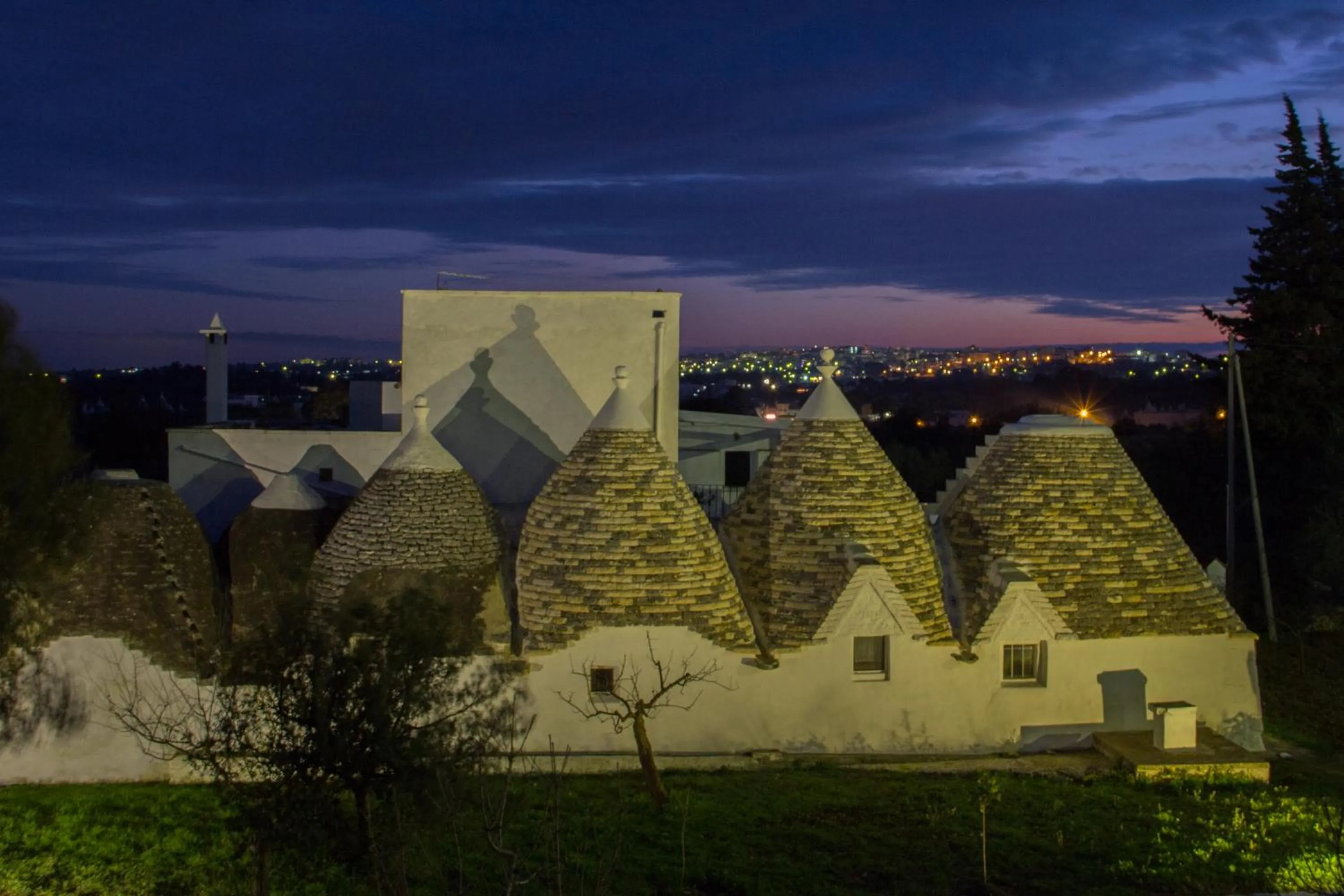 Bird's eye view in Masseria Trulli sull'Aia