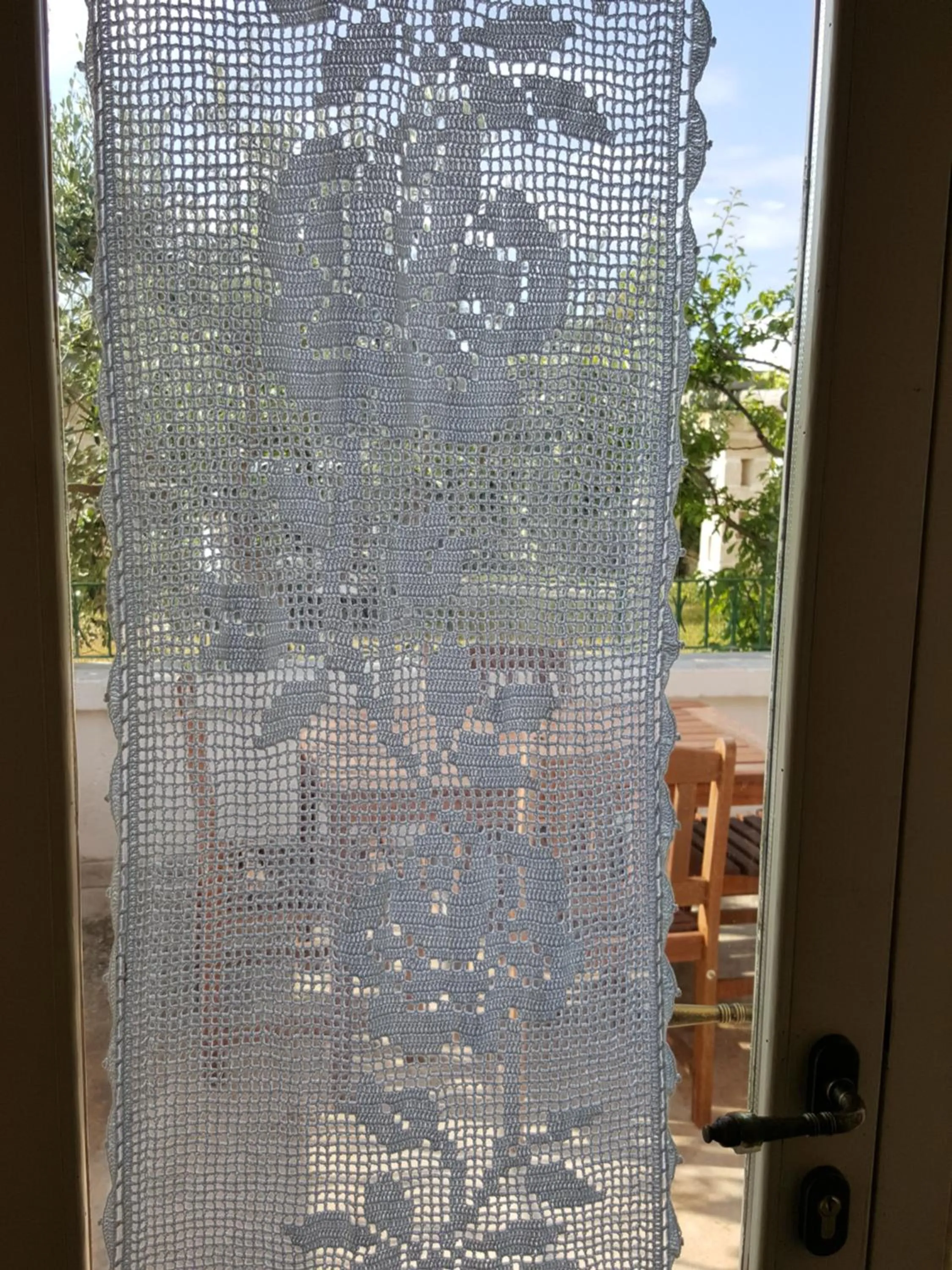 Patio in Masseria Trulli sull'Aia