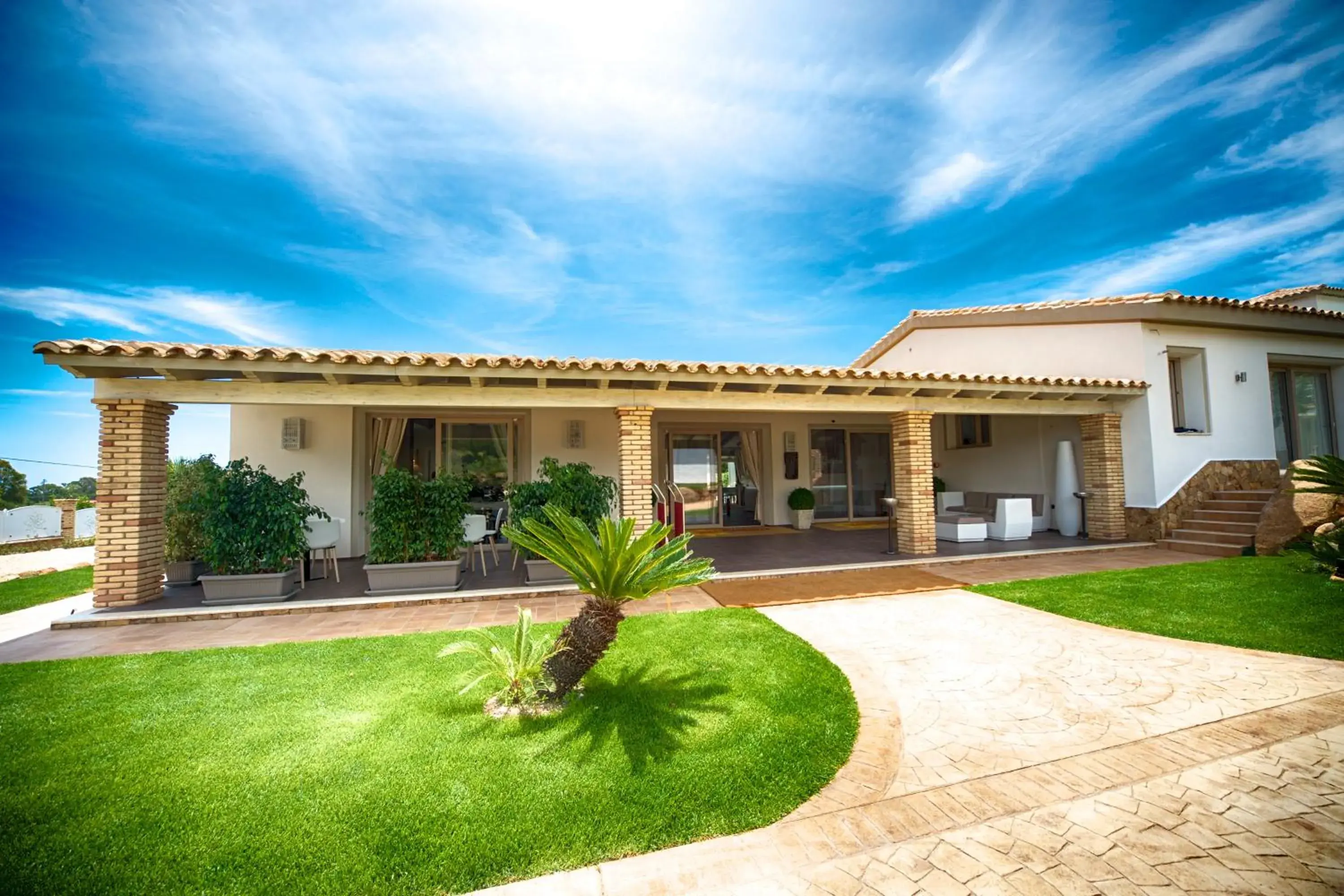 Facade/entrance in Eliantos Boutique Hotel & Spa Facade/entrance in Eliantos Boutique Hotel & Spa