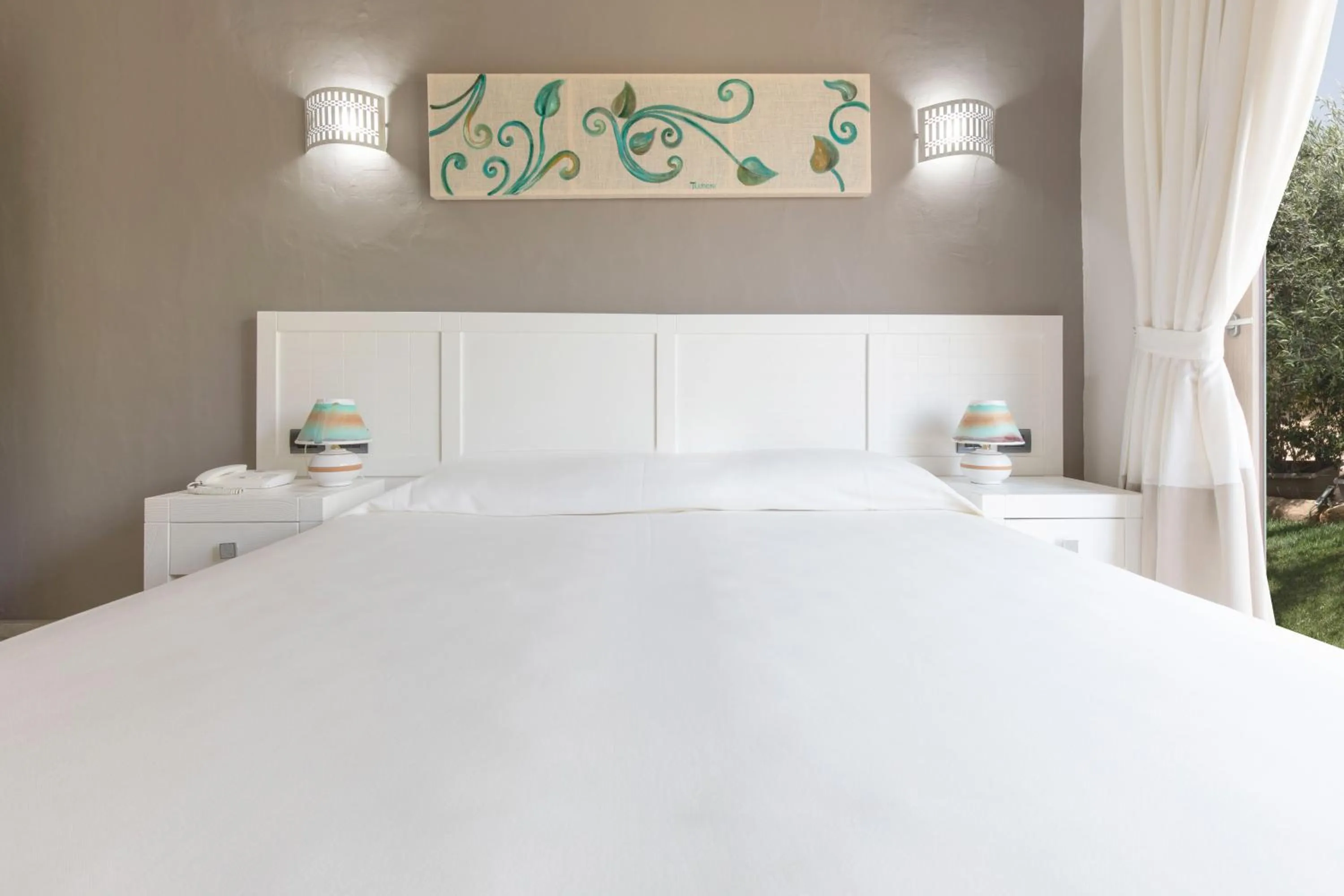 Bed in Eliantos Boutique Hotel & Spa