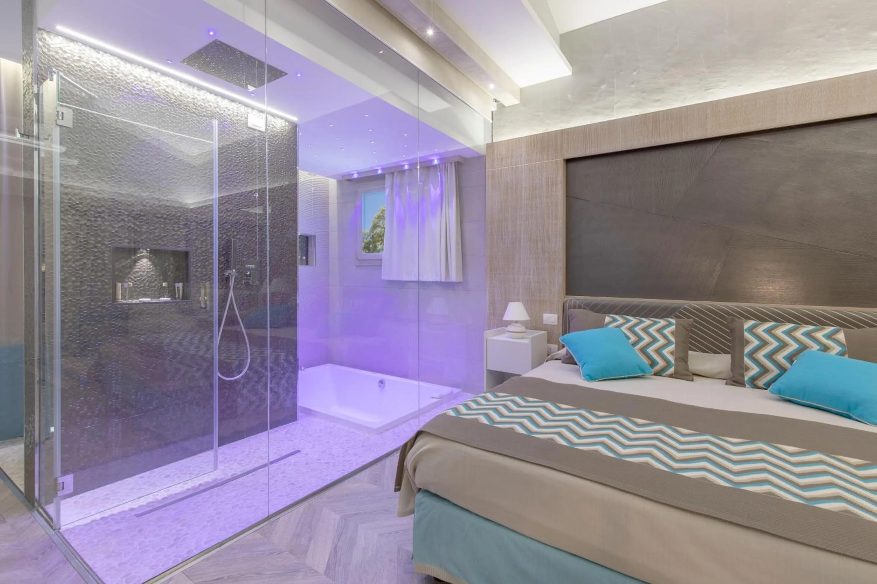 Bed in Eliantos Boutique Hotel & Spa