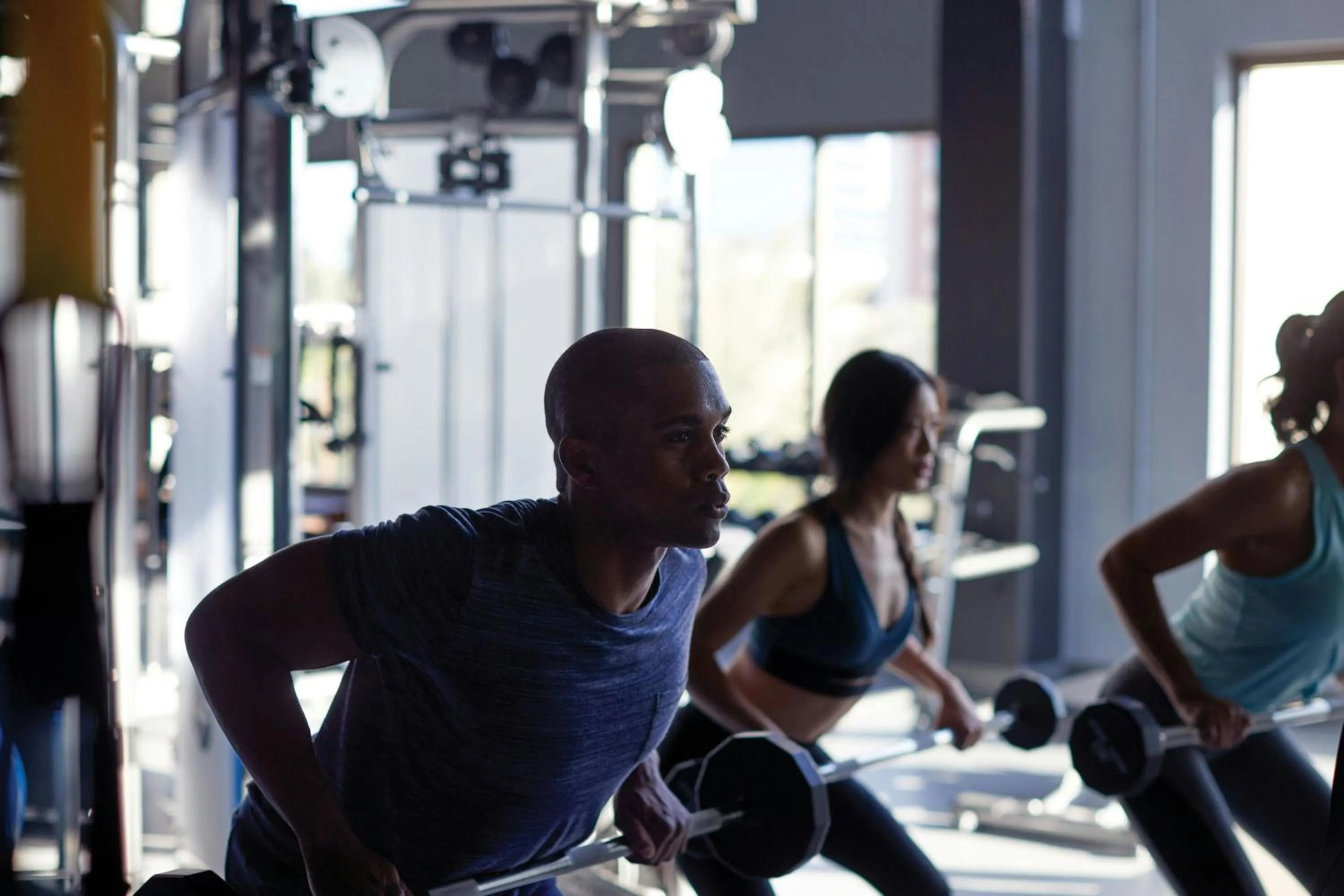 Fitness centre/facilities in Marriott Marquis Chicago