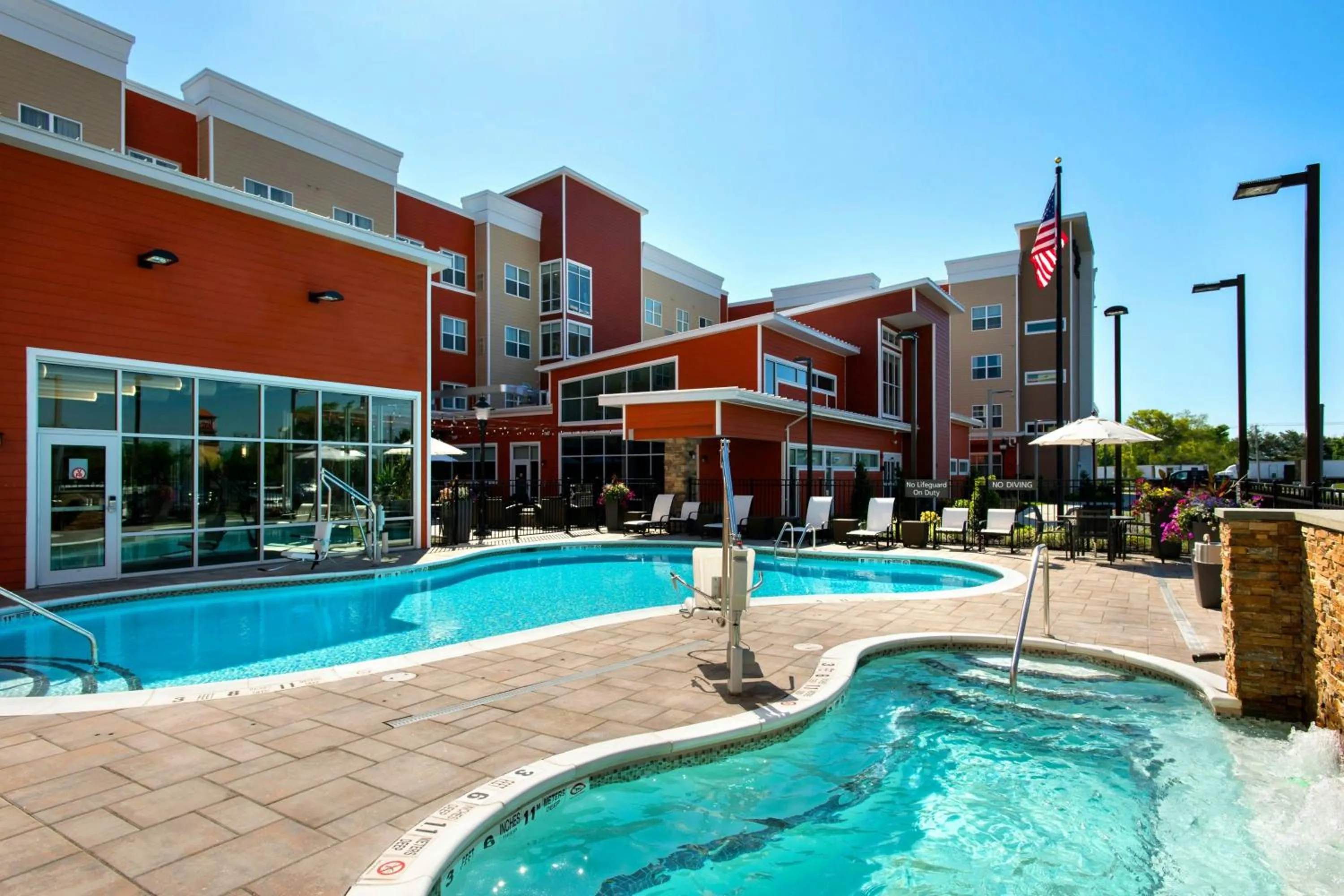 Swimming pool in Residence Inn by Marriott New York Long Island East End