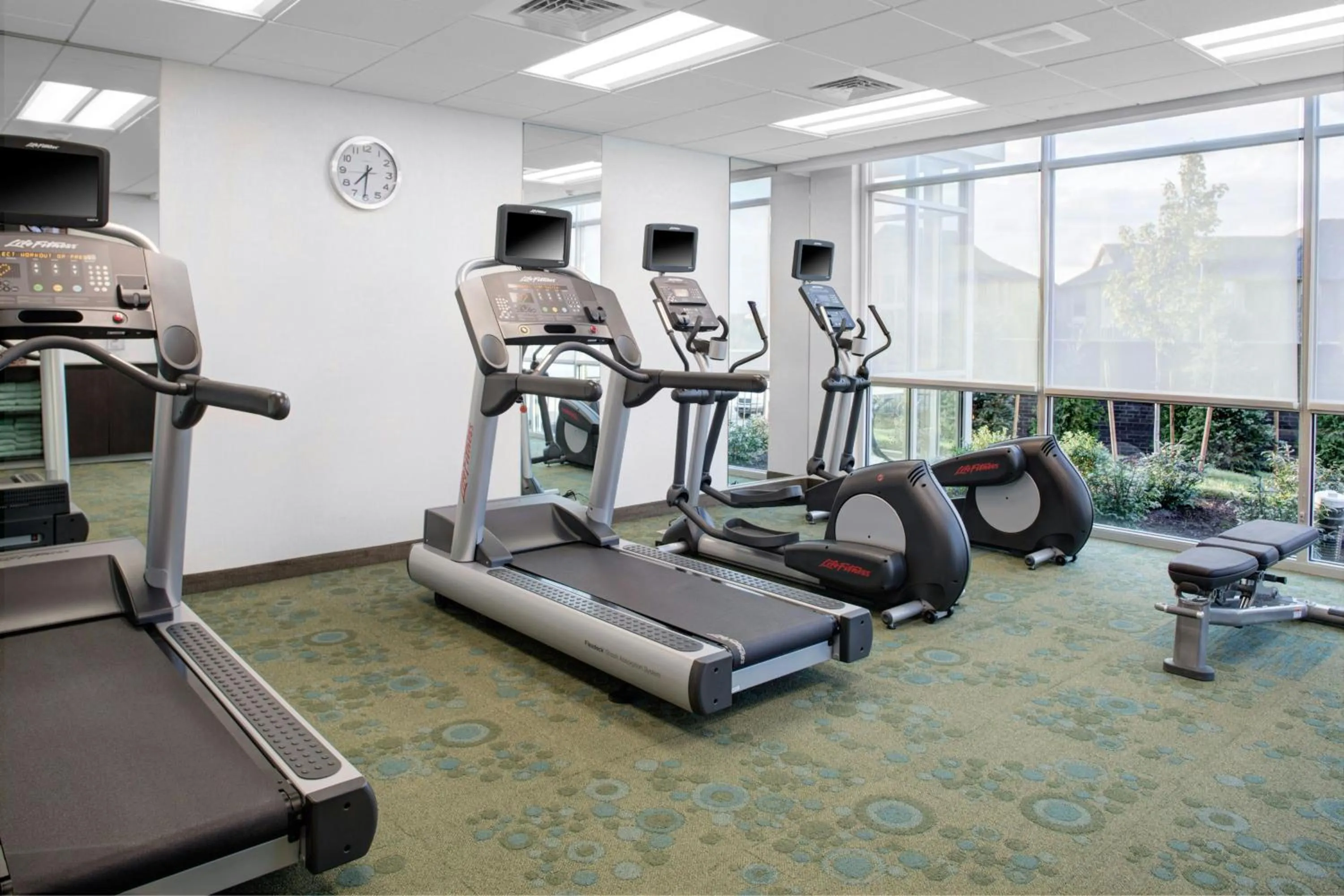 Fitness centre/facilities in SpringHill Suites by Marriott Kansas City Lenexa/City Center