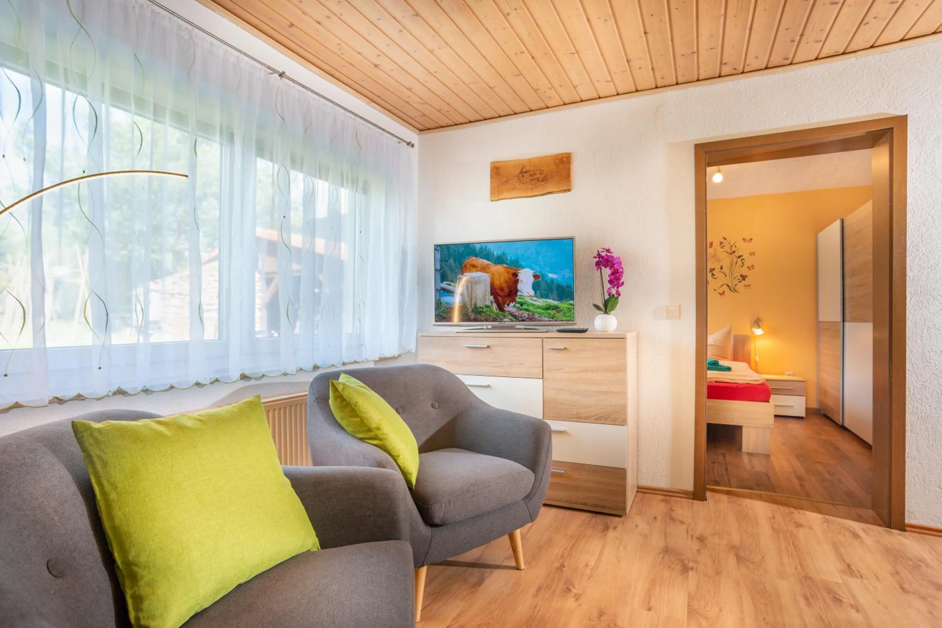 Living room in Pension Am Weinberg Sächsische Schweiz