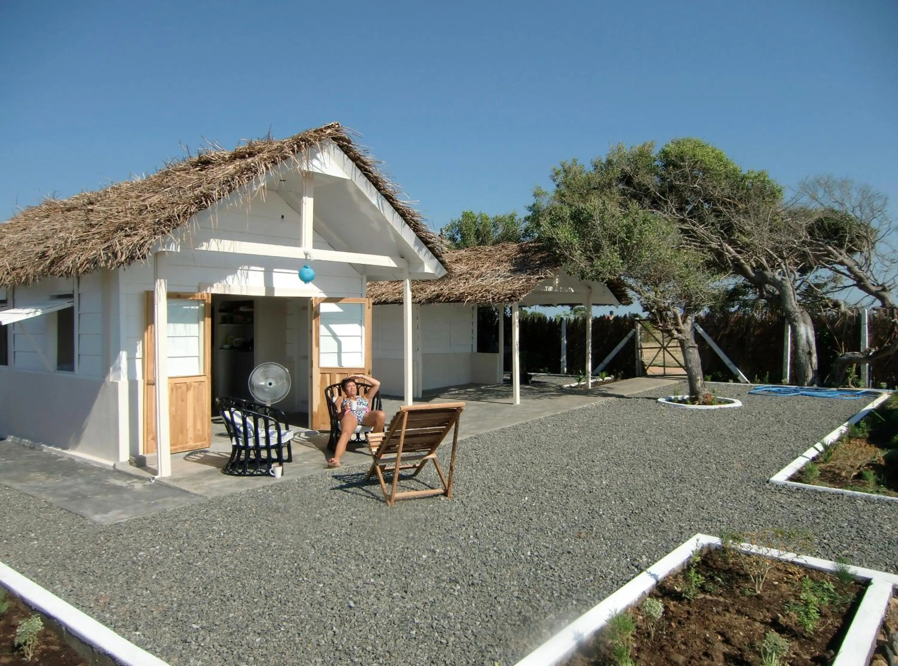 Seating area in The Tasty Tuna Cabana