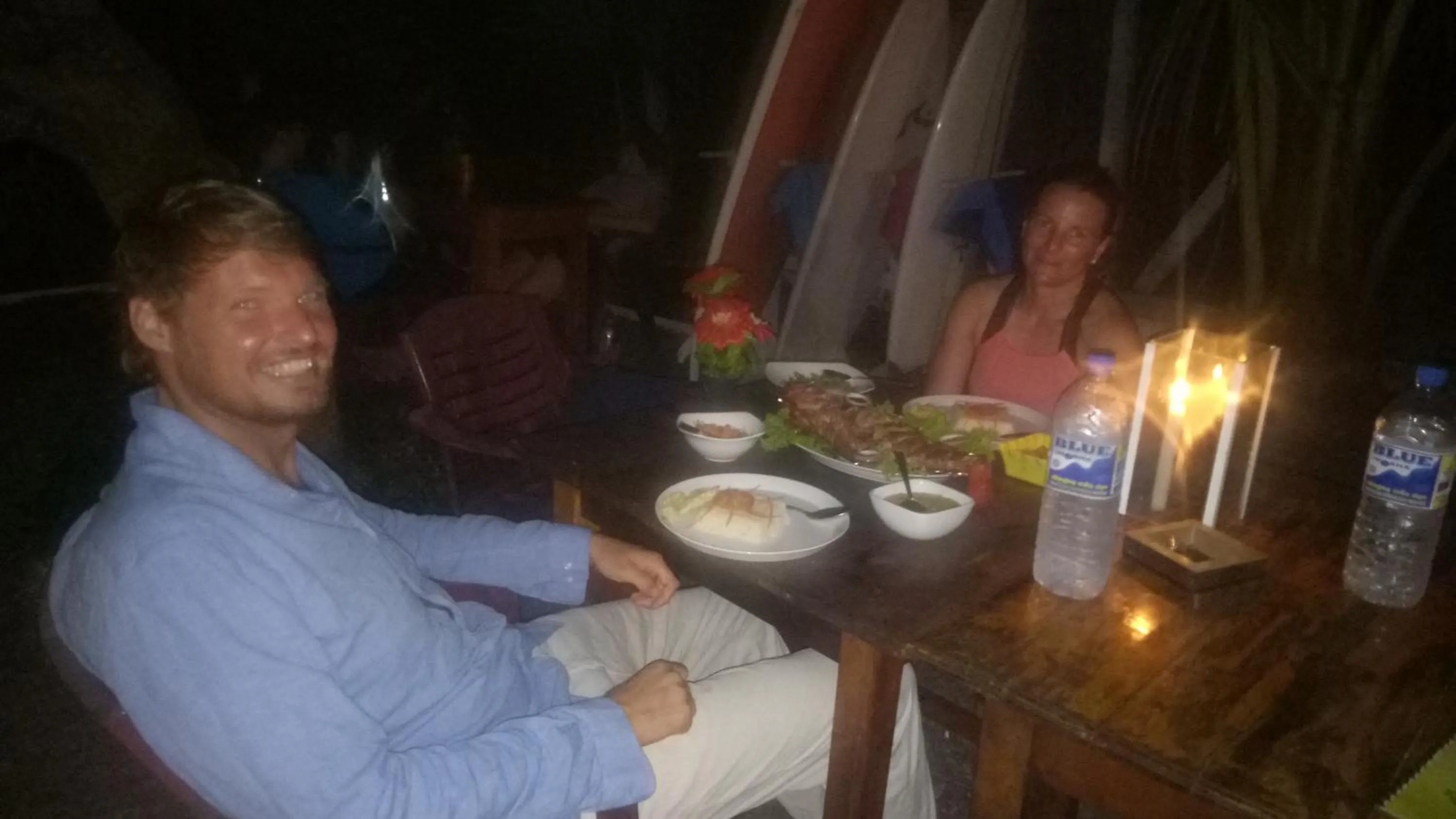 group of guests in The Tasty Tuna Cabana