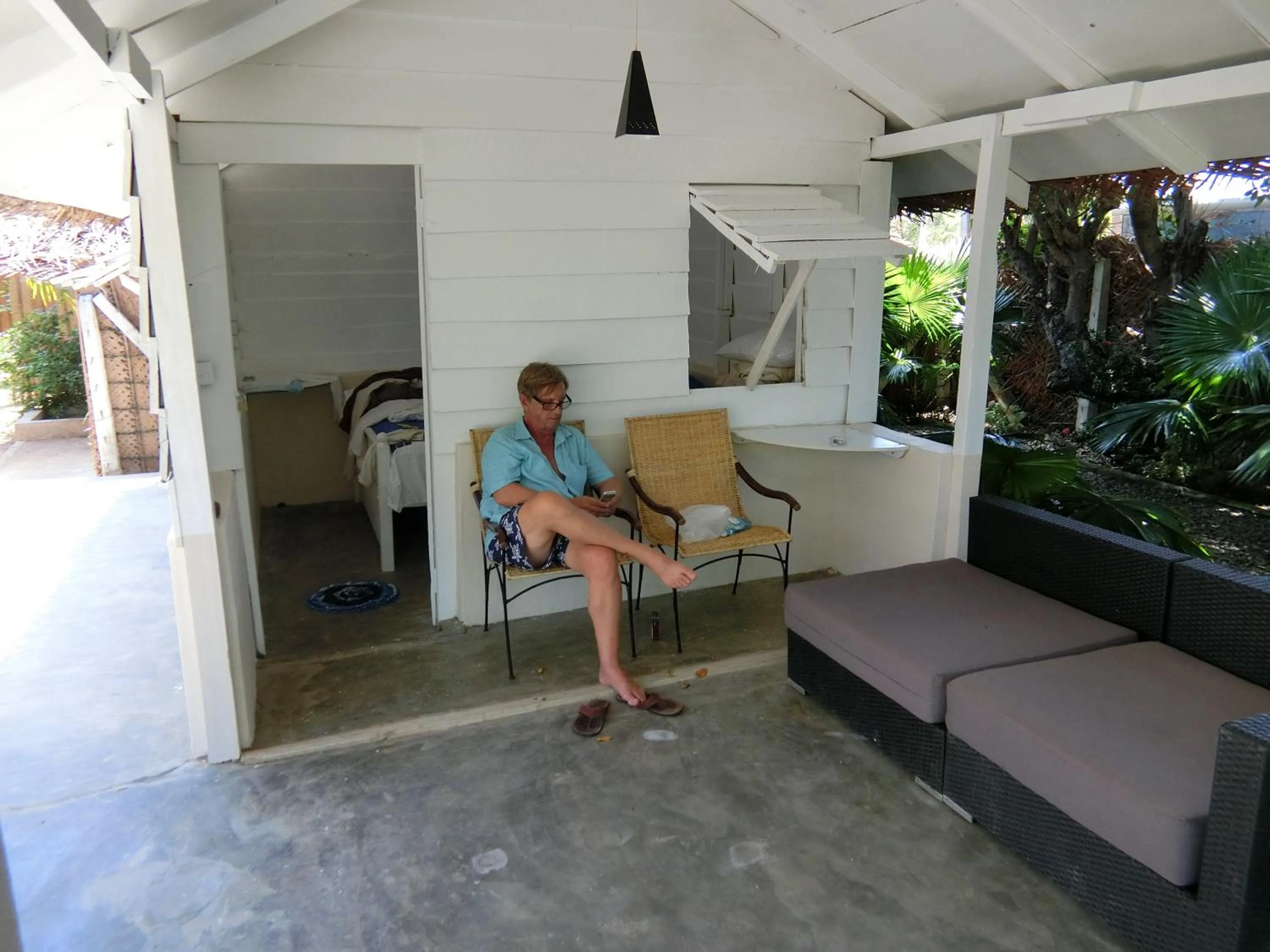 Balcony/Terrace in The Tasty Tuna Cabana