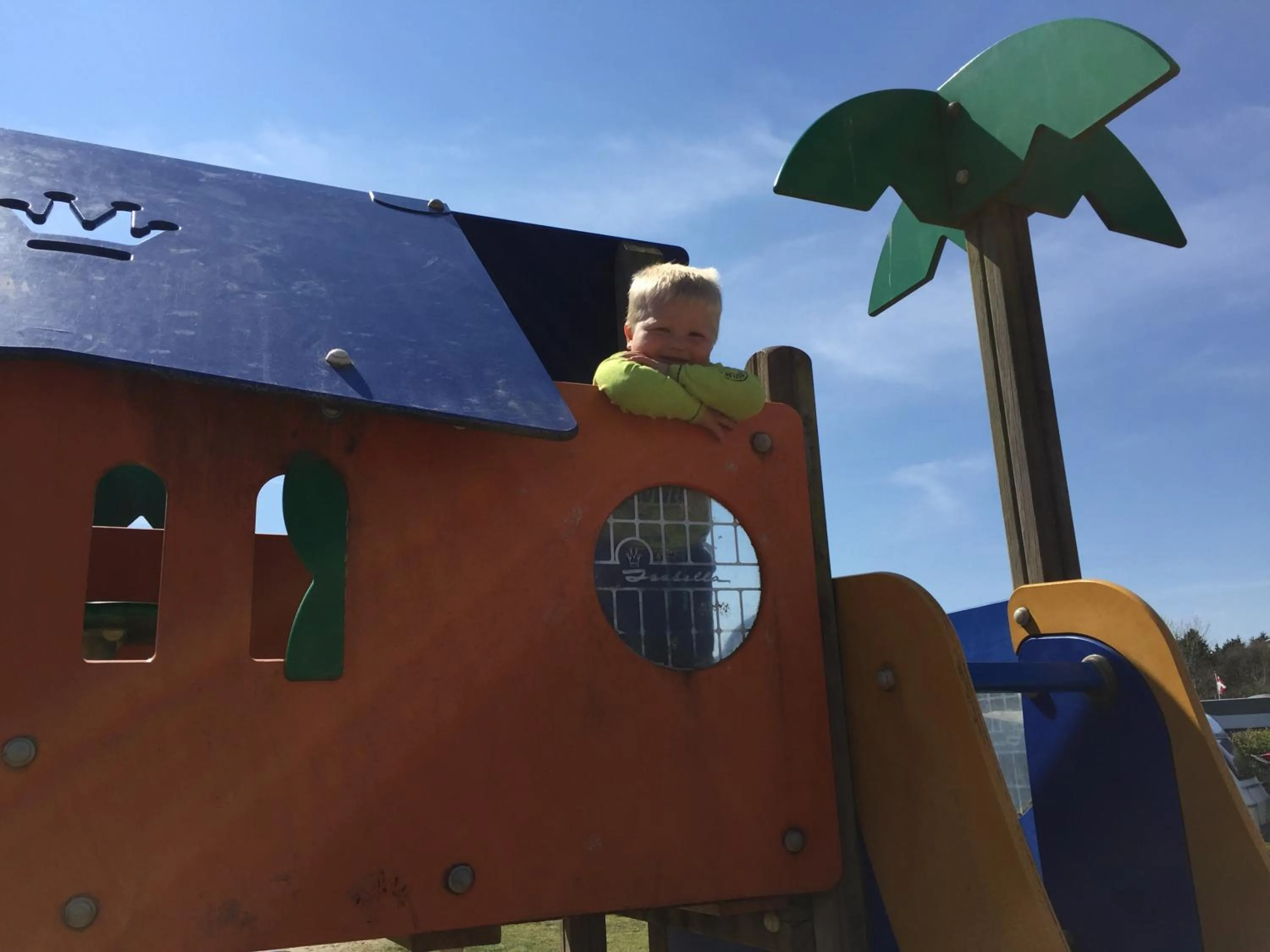 Property building in Vorbasse camping