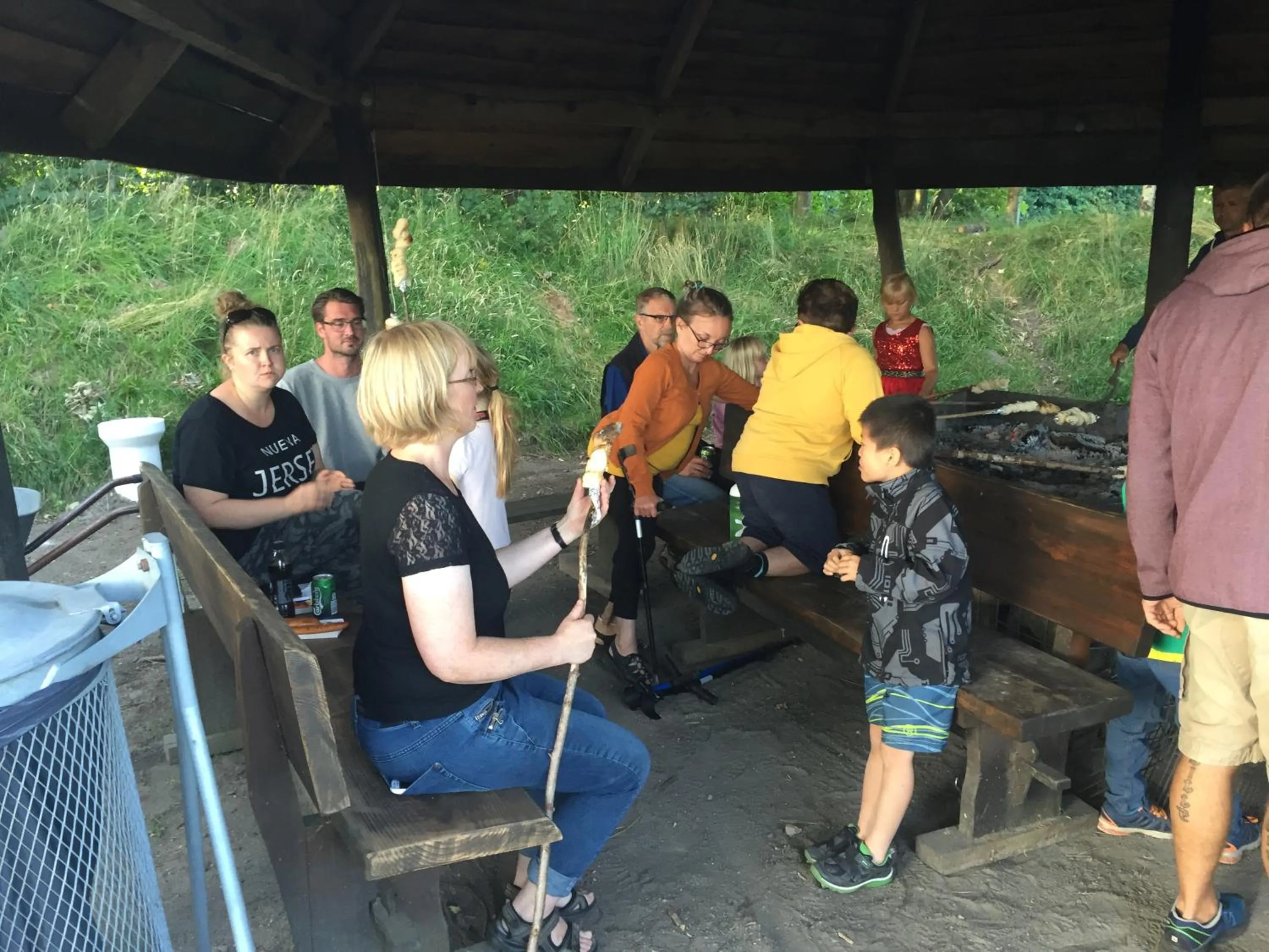 Property building in Vorbasse camping