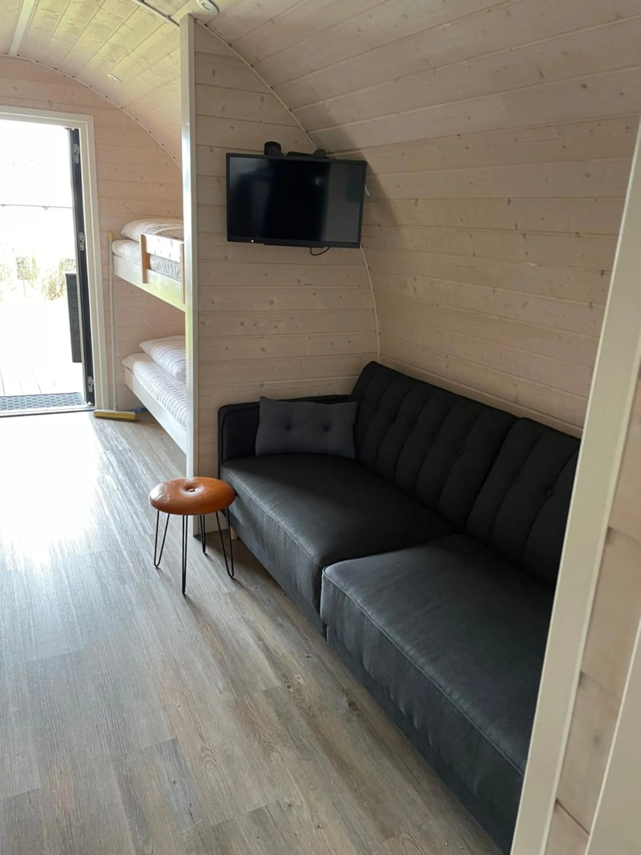 Seating area in Vorbasse camping