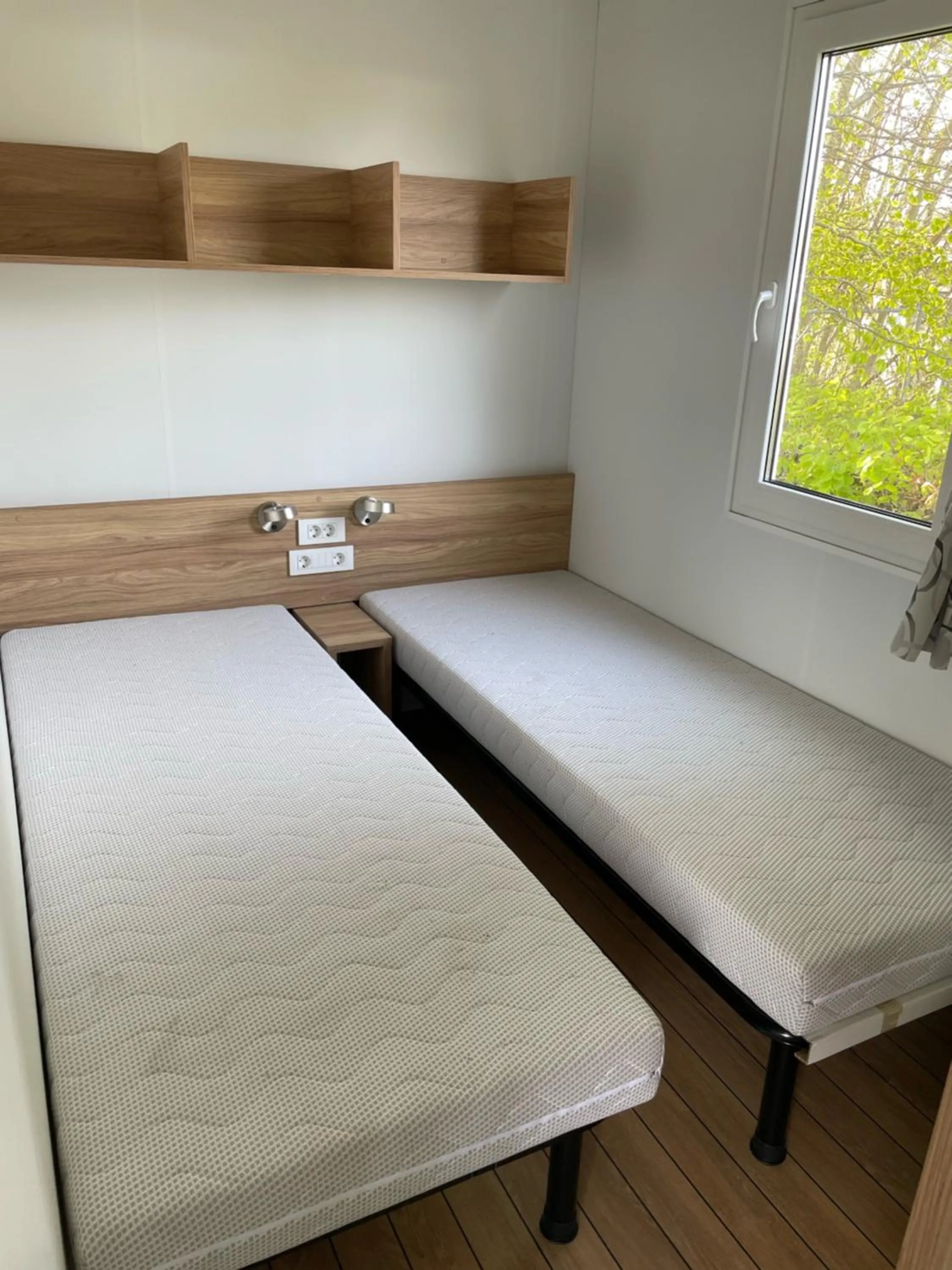 Bedroom, Bed in Vorbasse camping