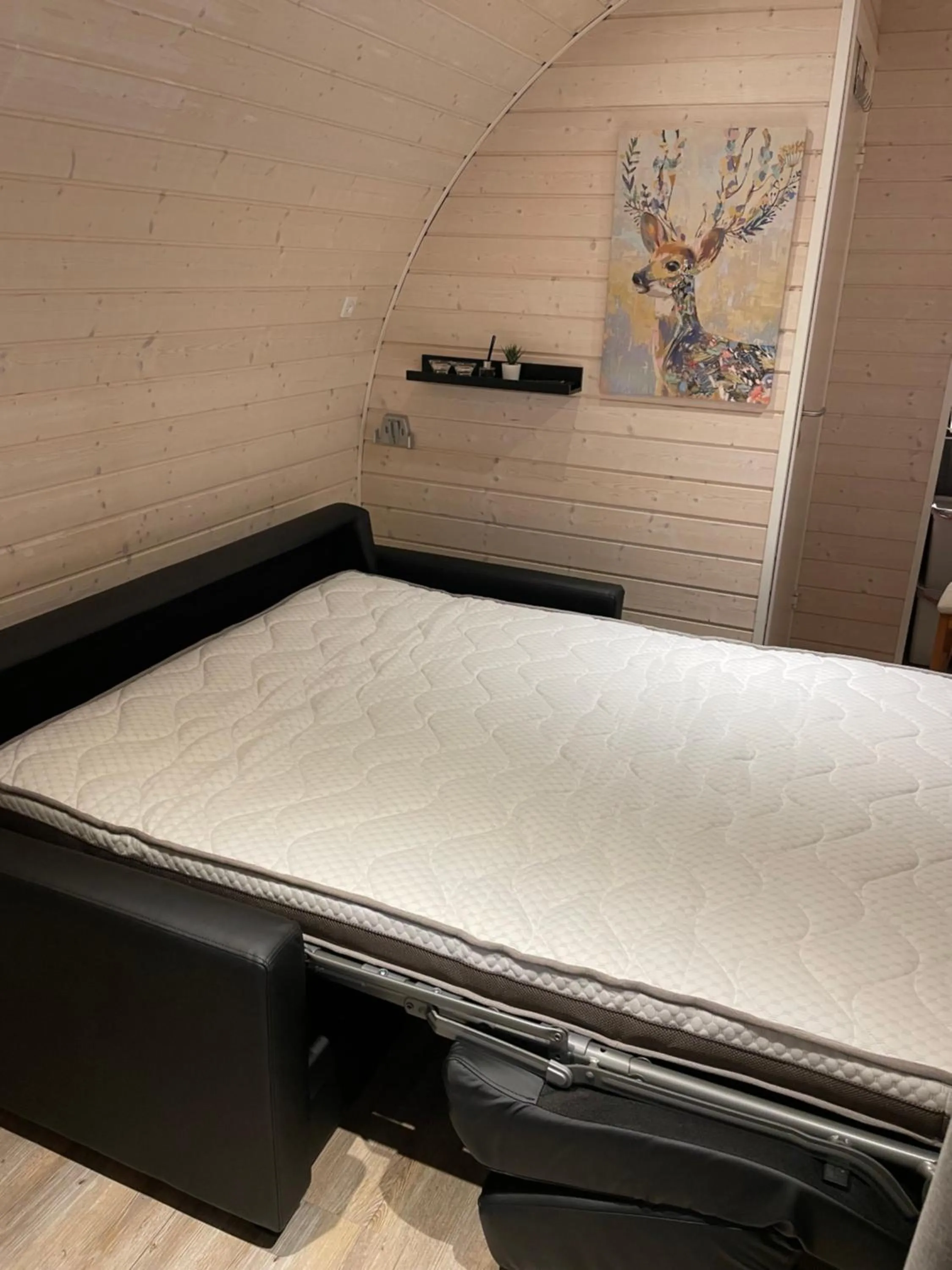 Bed in Vorbasse camping