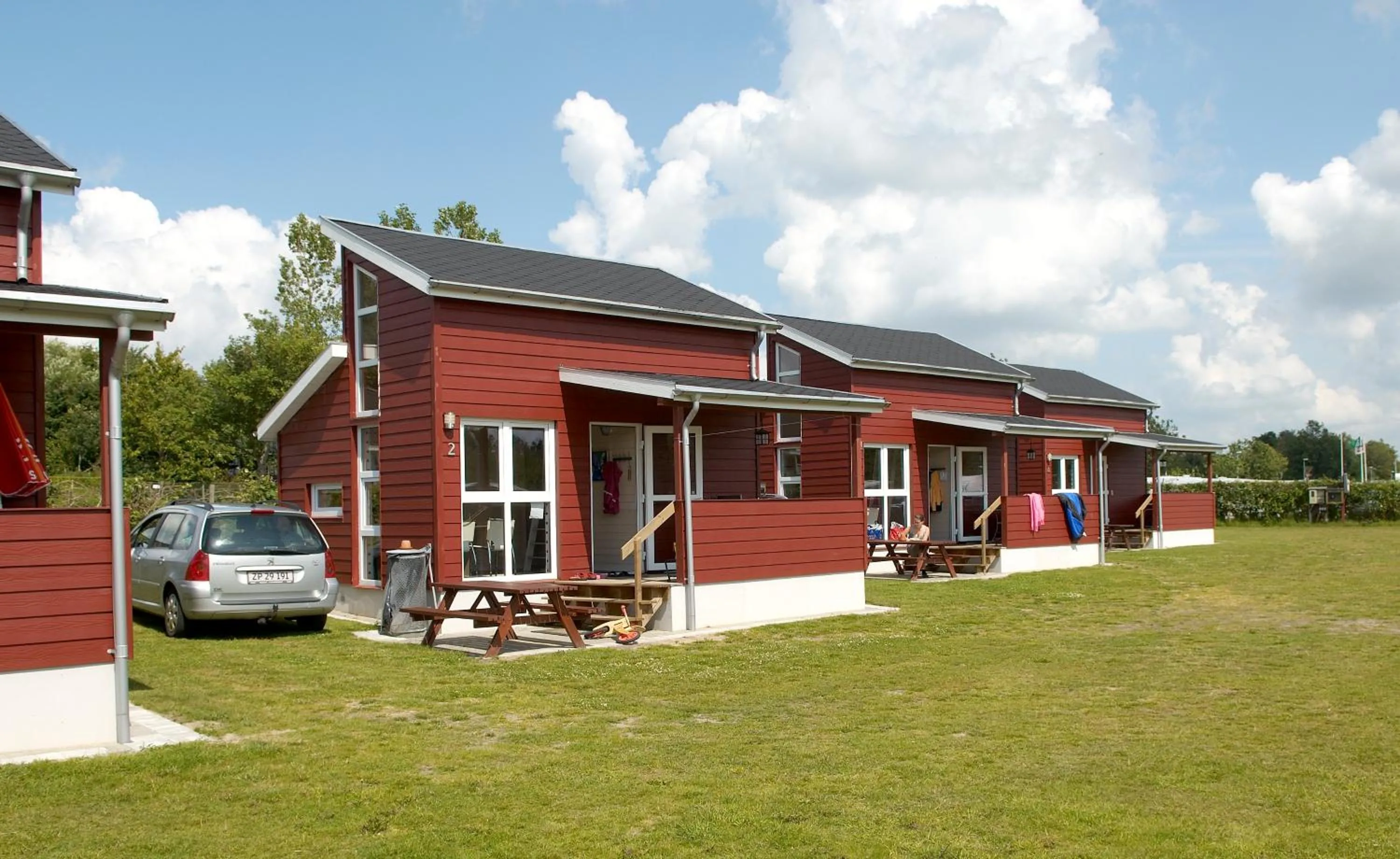 Area and facilities in Vorbasse camping