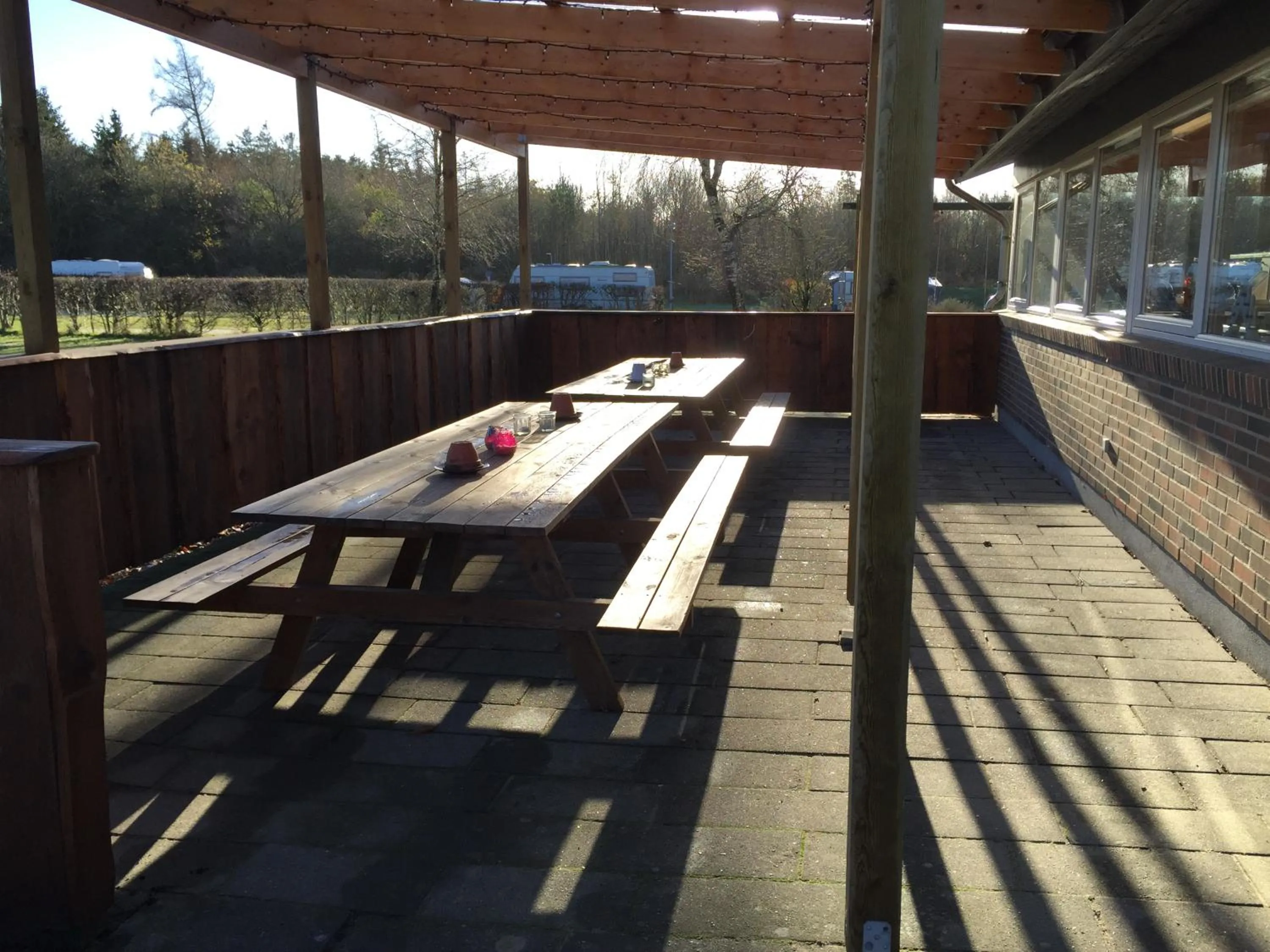 Property building in Vorbasse camping