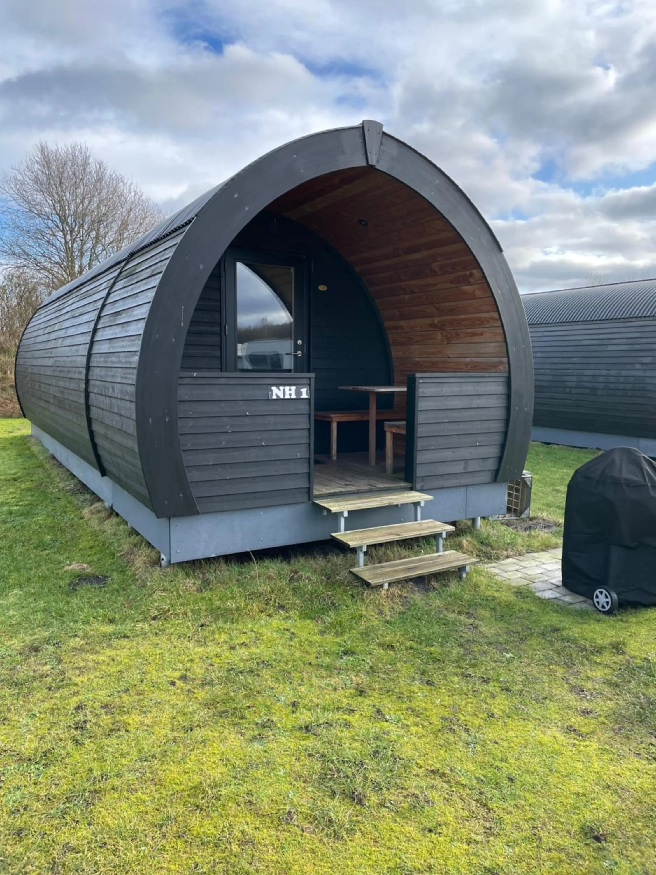 Property building in Vorbasse camping