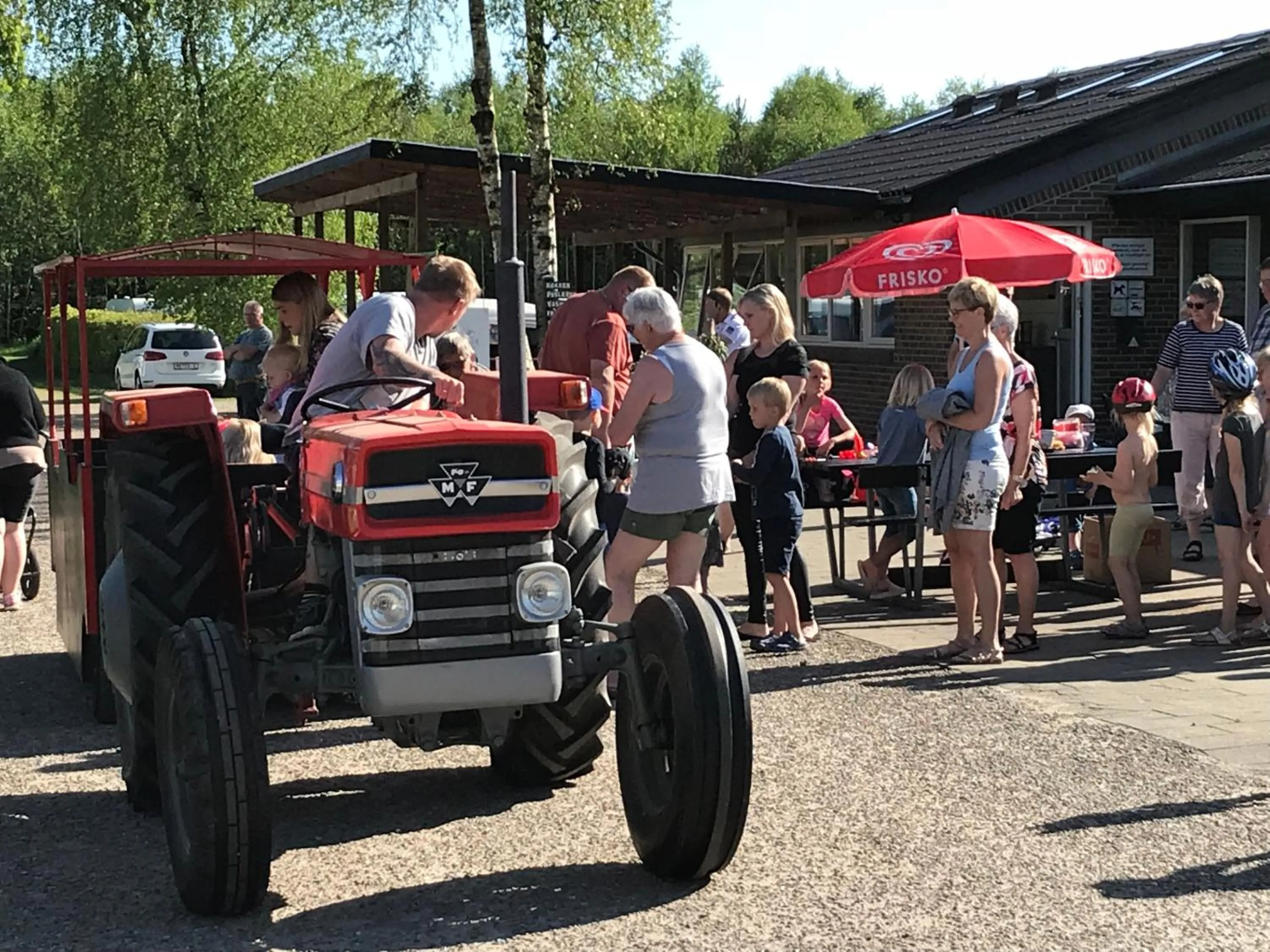 Entertainment in Vorbasse camping