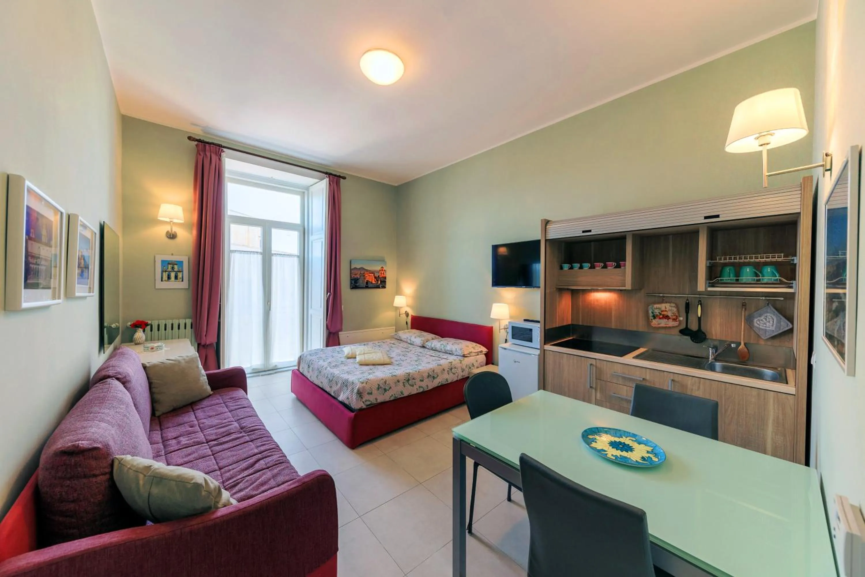 Bed in B&B La Certosa di San Martino