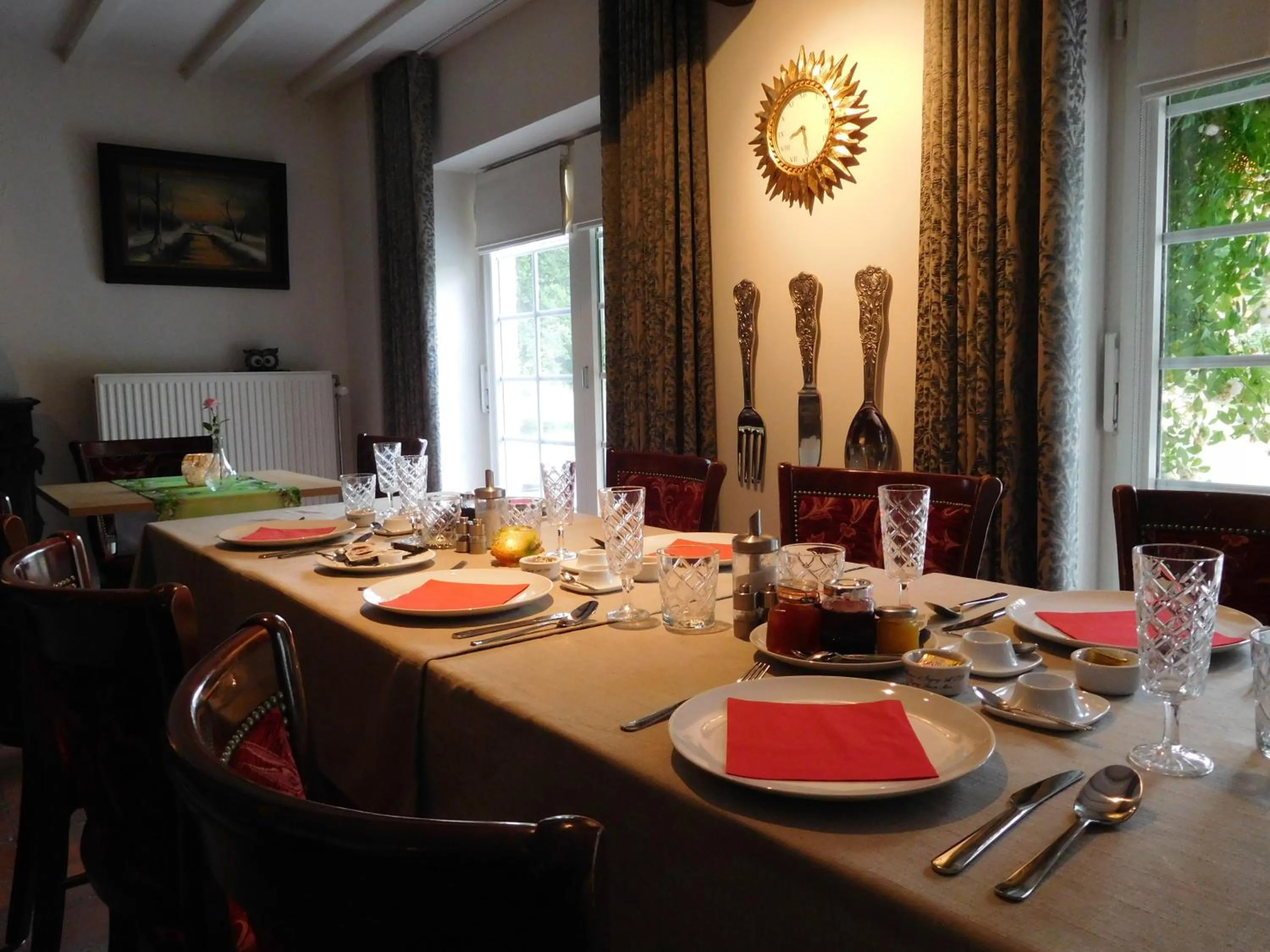 Breakfast in B&B Domein Rodin