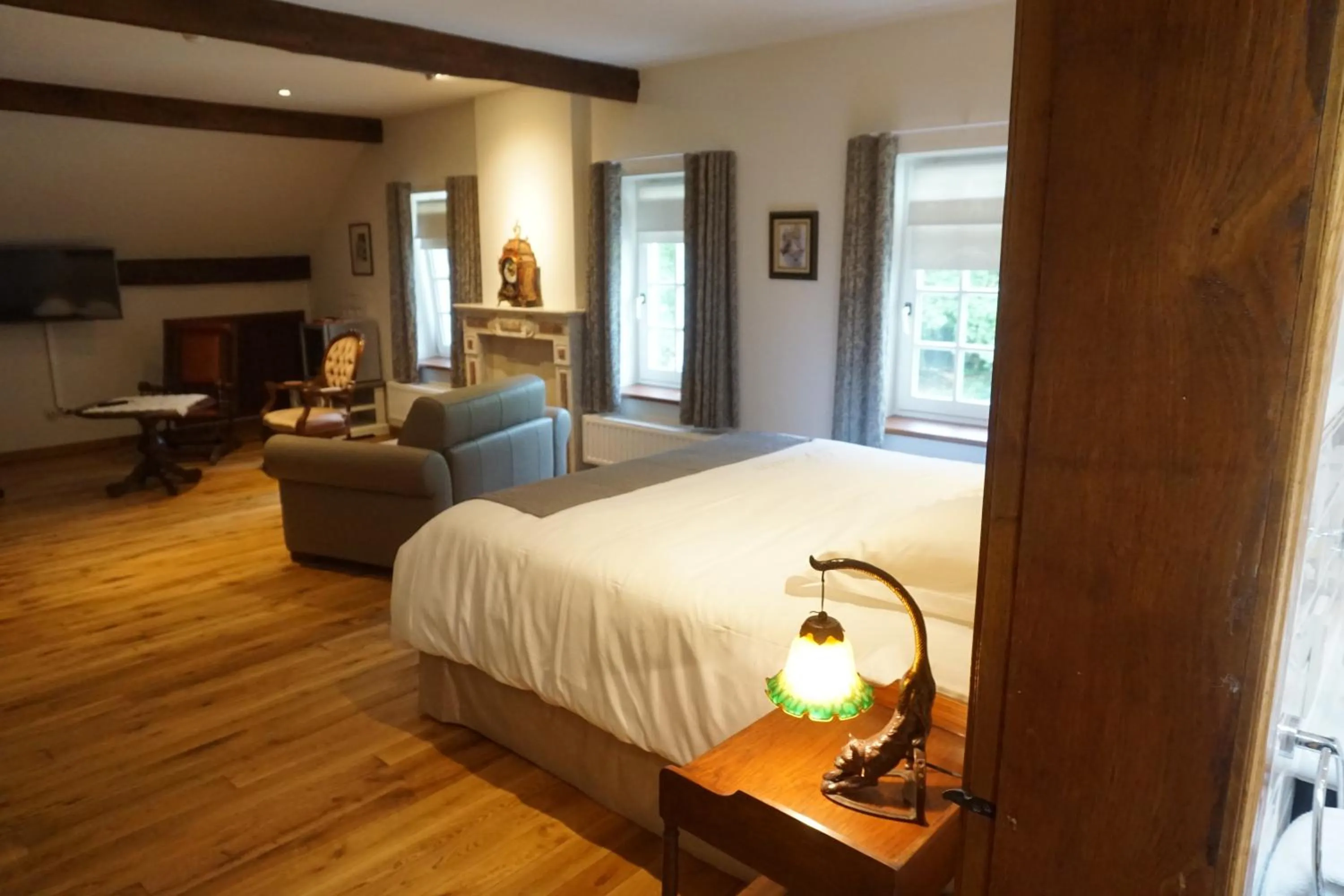 Decorative detail, Bed in B&B Domein Rodin