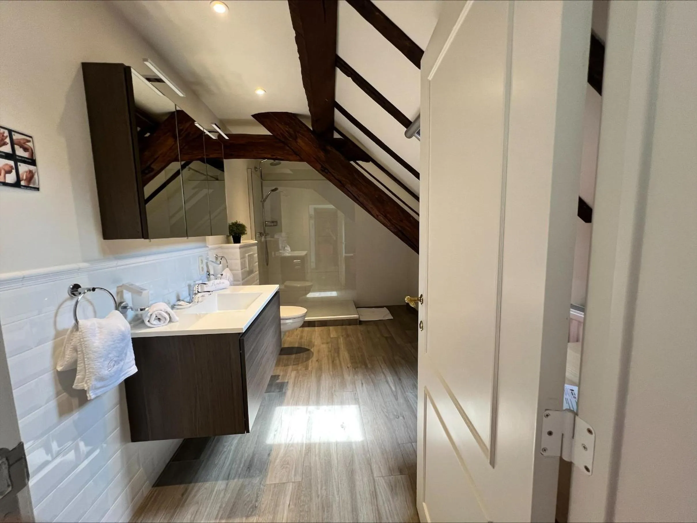 Bathroom in B&B Domein Rodin