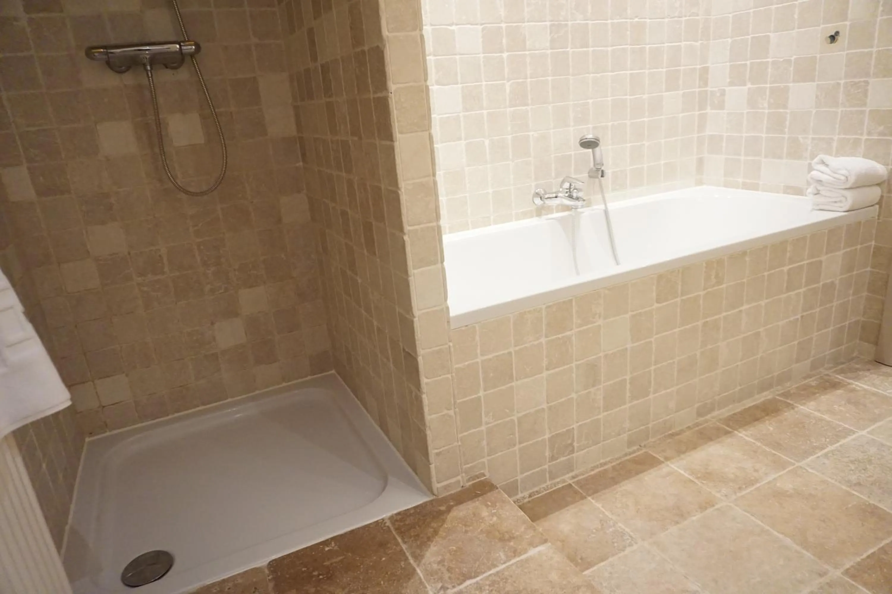 Shower in B&B Domein Rodin