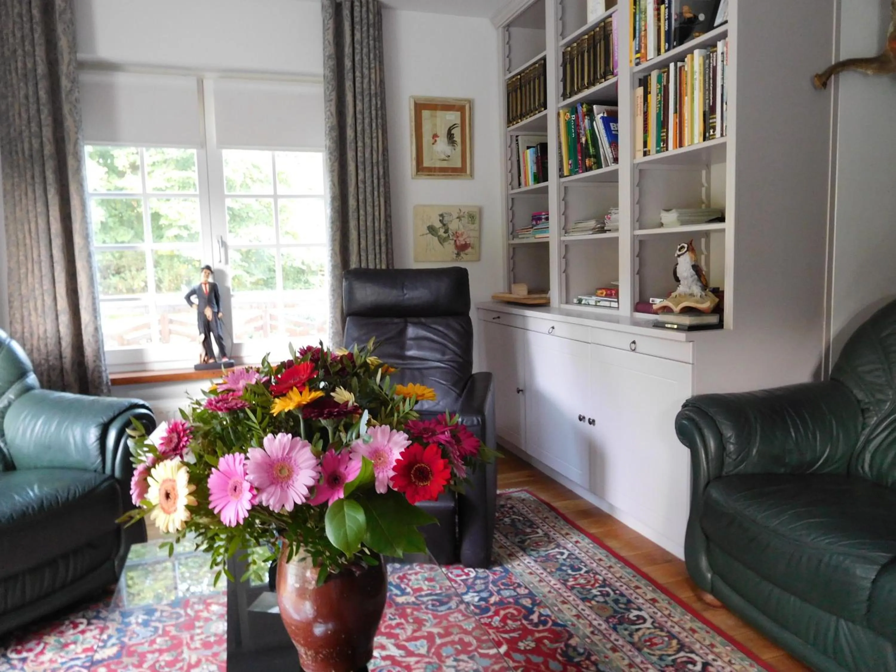 Seating area in B&B Domein Rodin