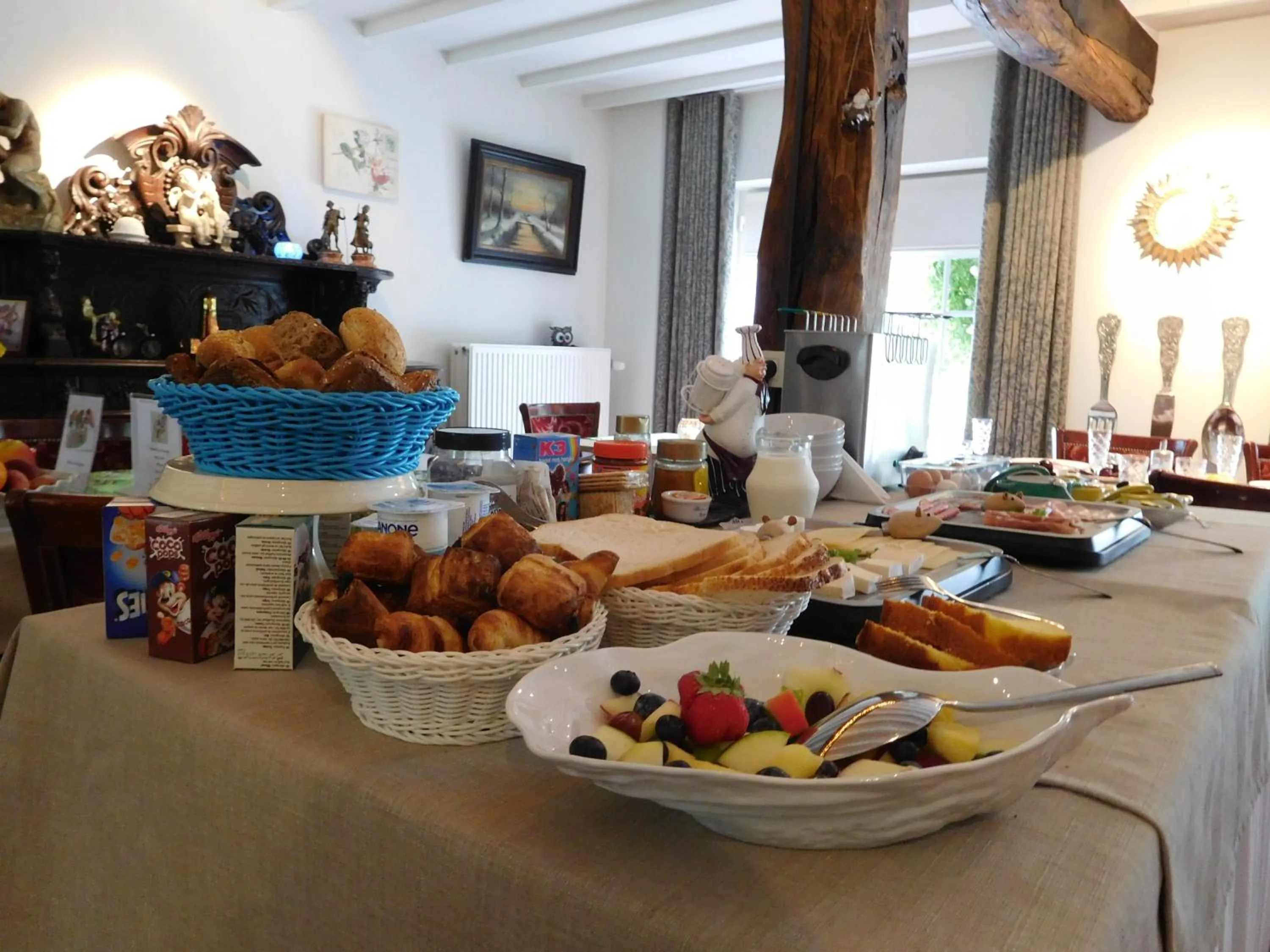 Breakfast in B&B Domein Rodin