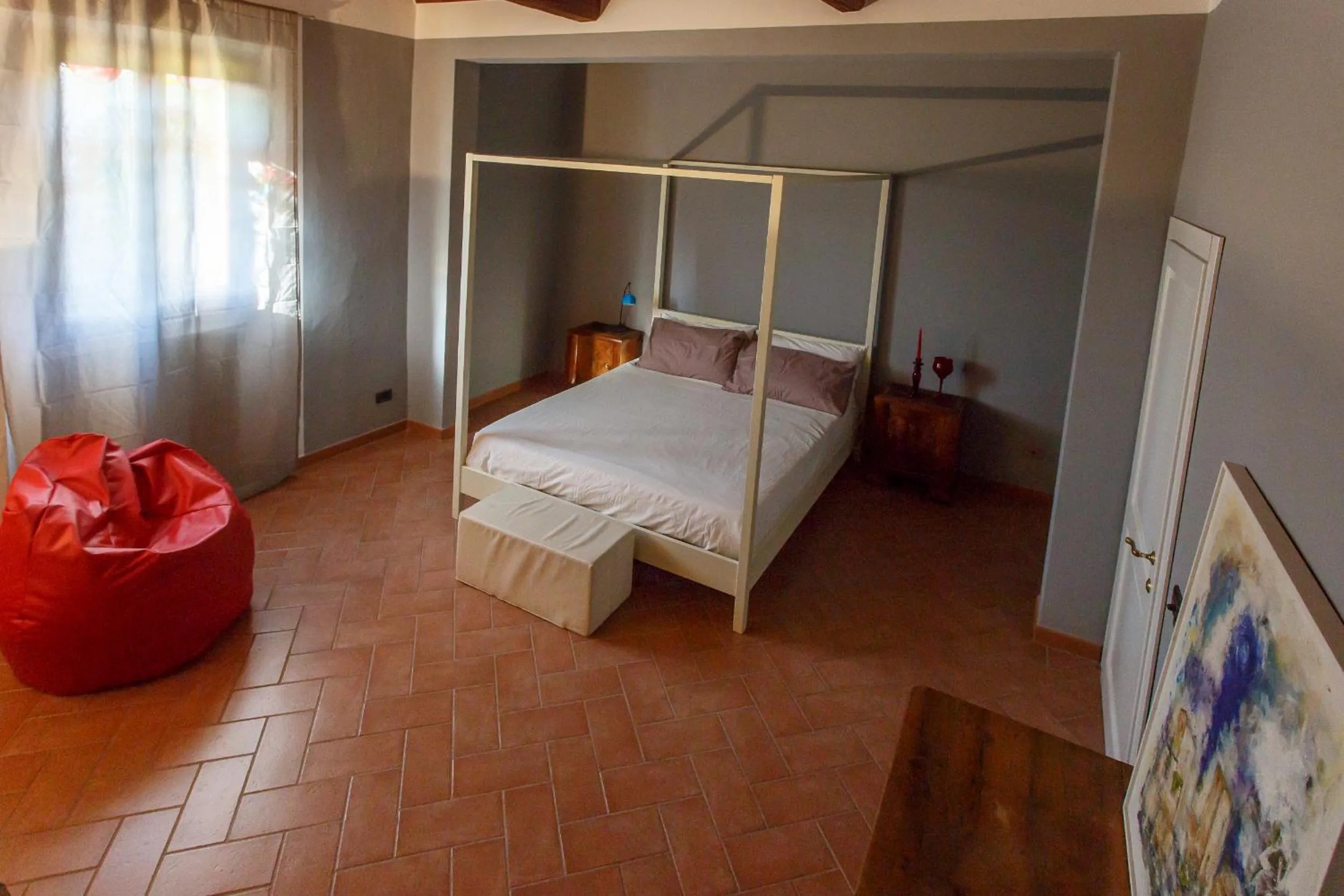 Bedroom, Bed in Villa Niccoli